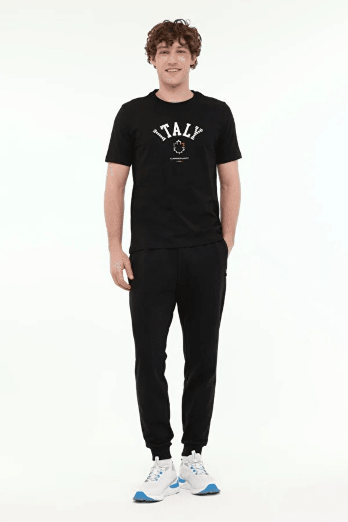 Lumberjack MB CT107 Jogger 5FX Erkek Siyah Eşofman Altı 101939498