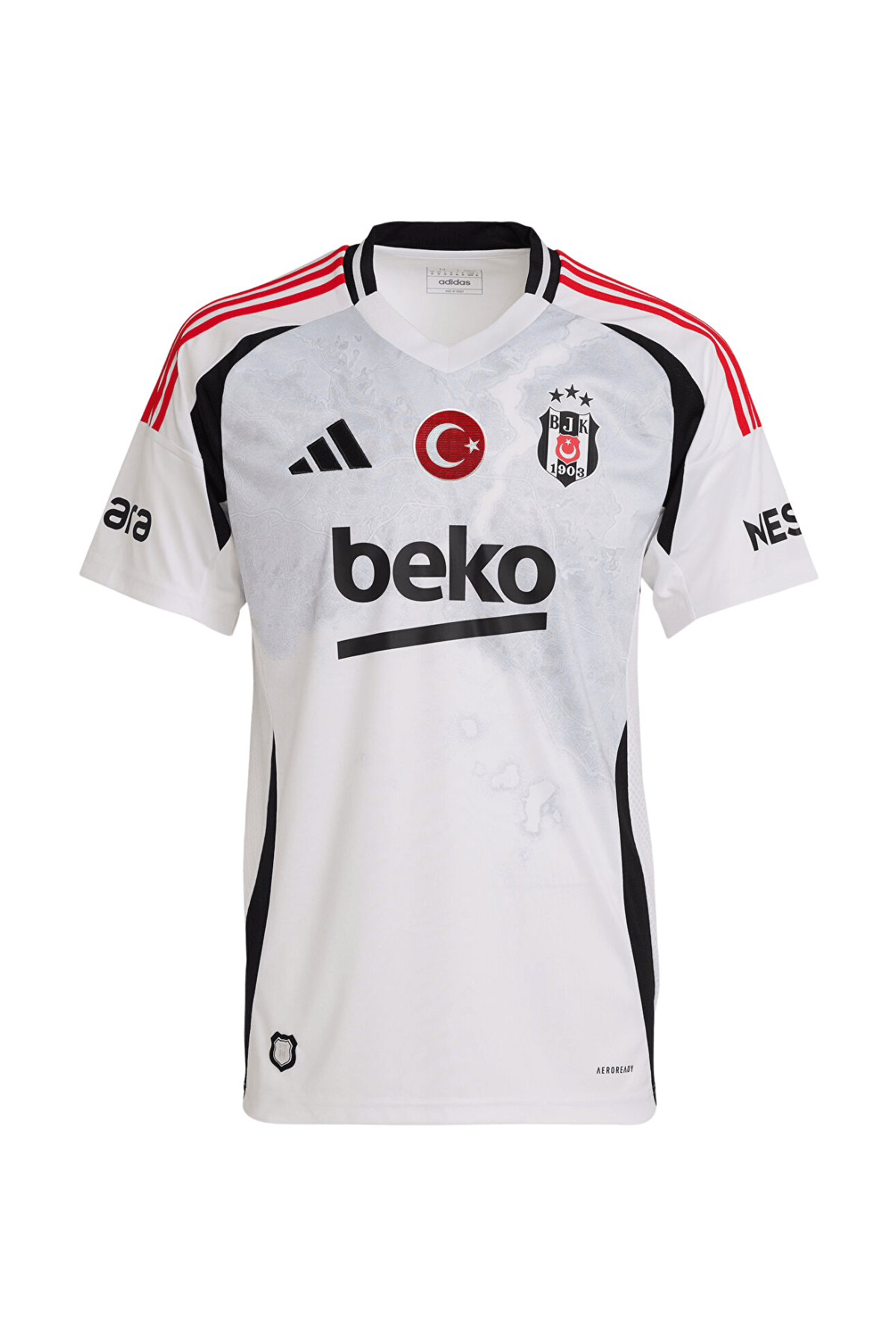 Beşiktaş J.K. Adidas 3 Erkek Beyaz Futbol Forma IU1255