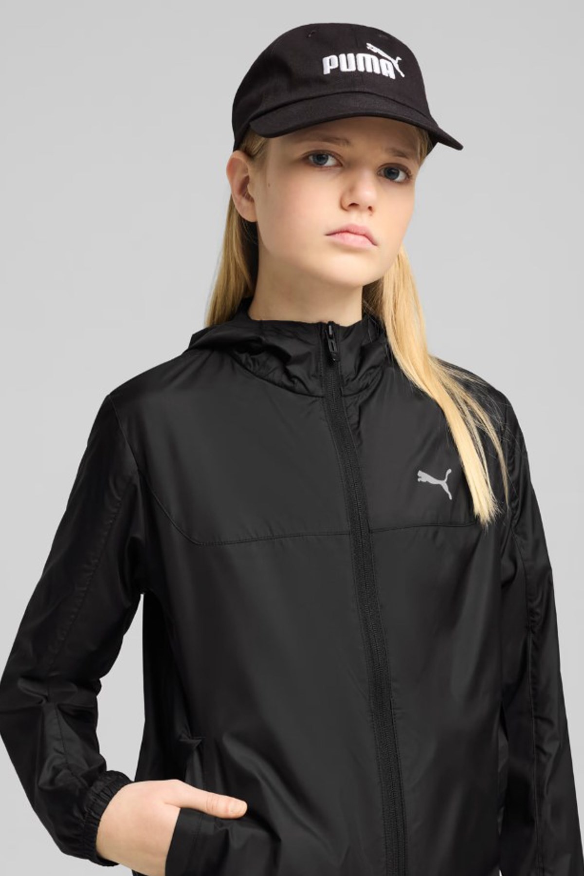 Puma Ess No.1 Logo Siyah Spor Çocuk Şapka