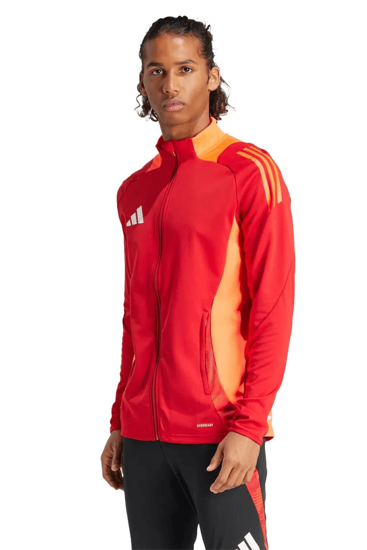 adidas Tiro 24 Competition Erkek Kırmızı Spor Ceket