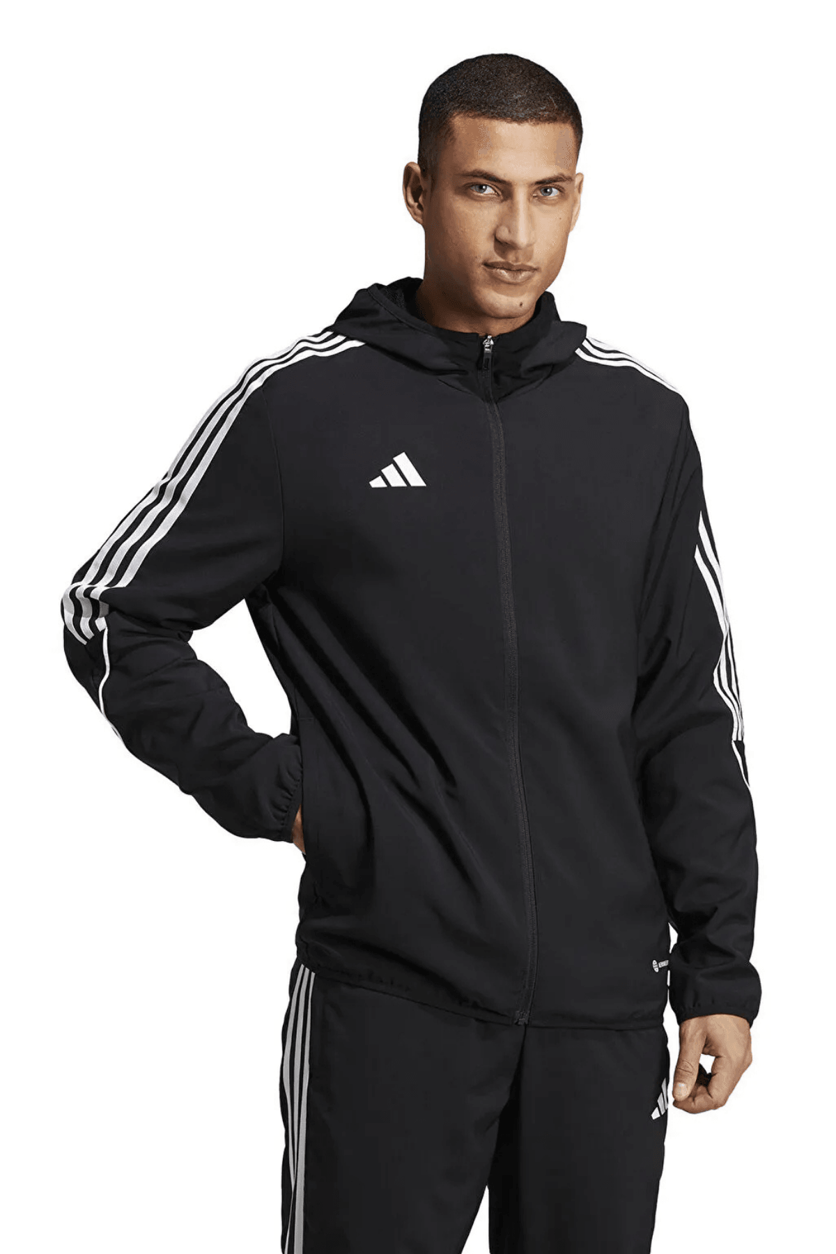 Adidas Tiro23 Erkek Siyah Futbol Ceket