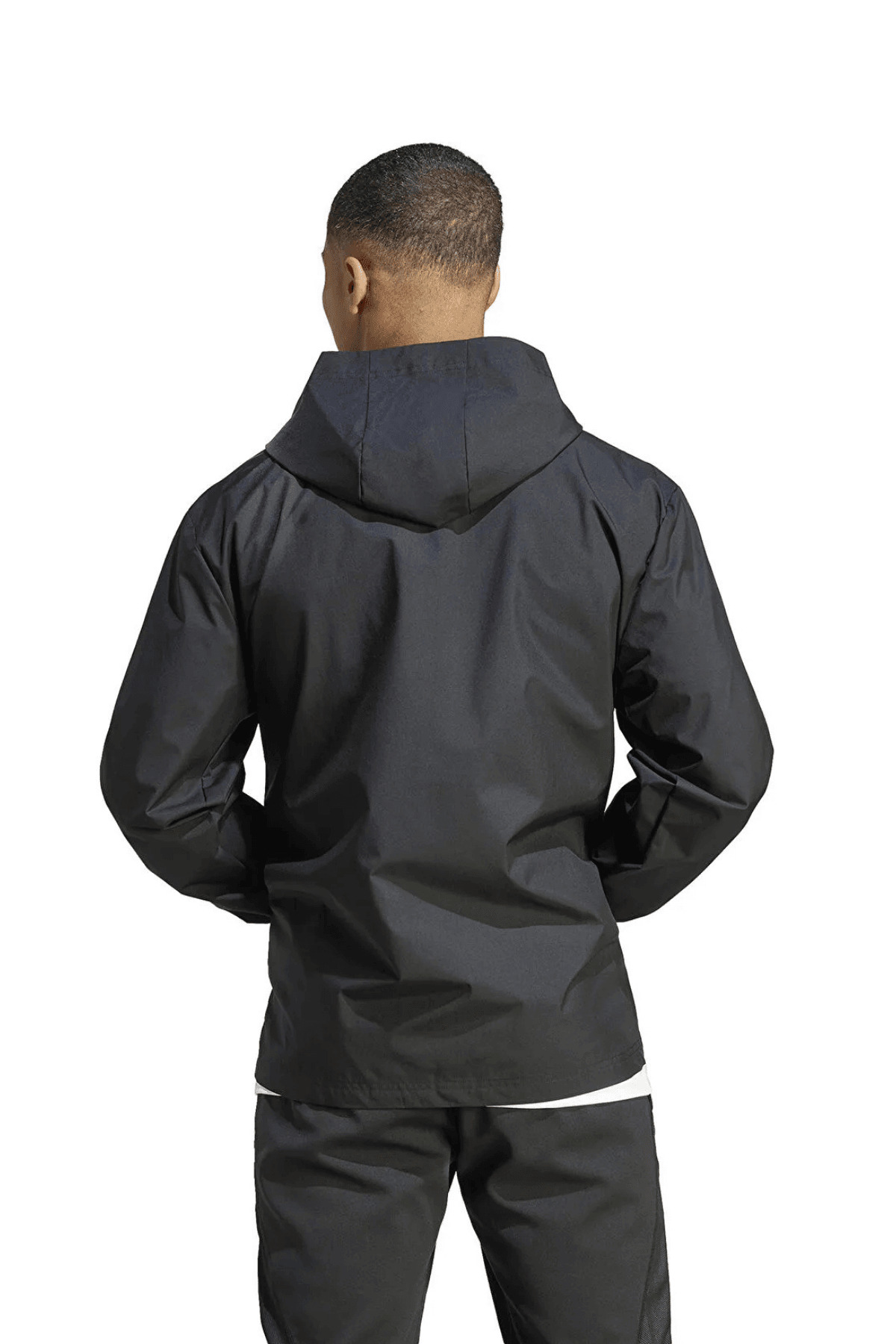 Adidas Ent22 AW Jkt Erkek Su Geçirmez Antrenman Yağmurluk – Siyah
