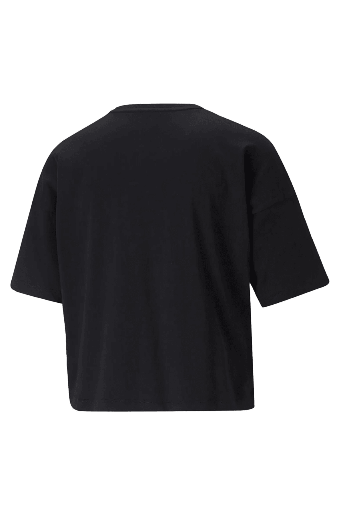 Puma Essential Cropped Logo Kadın Siyah Tişört