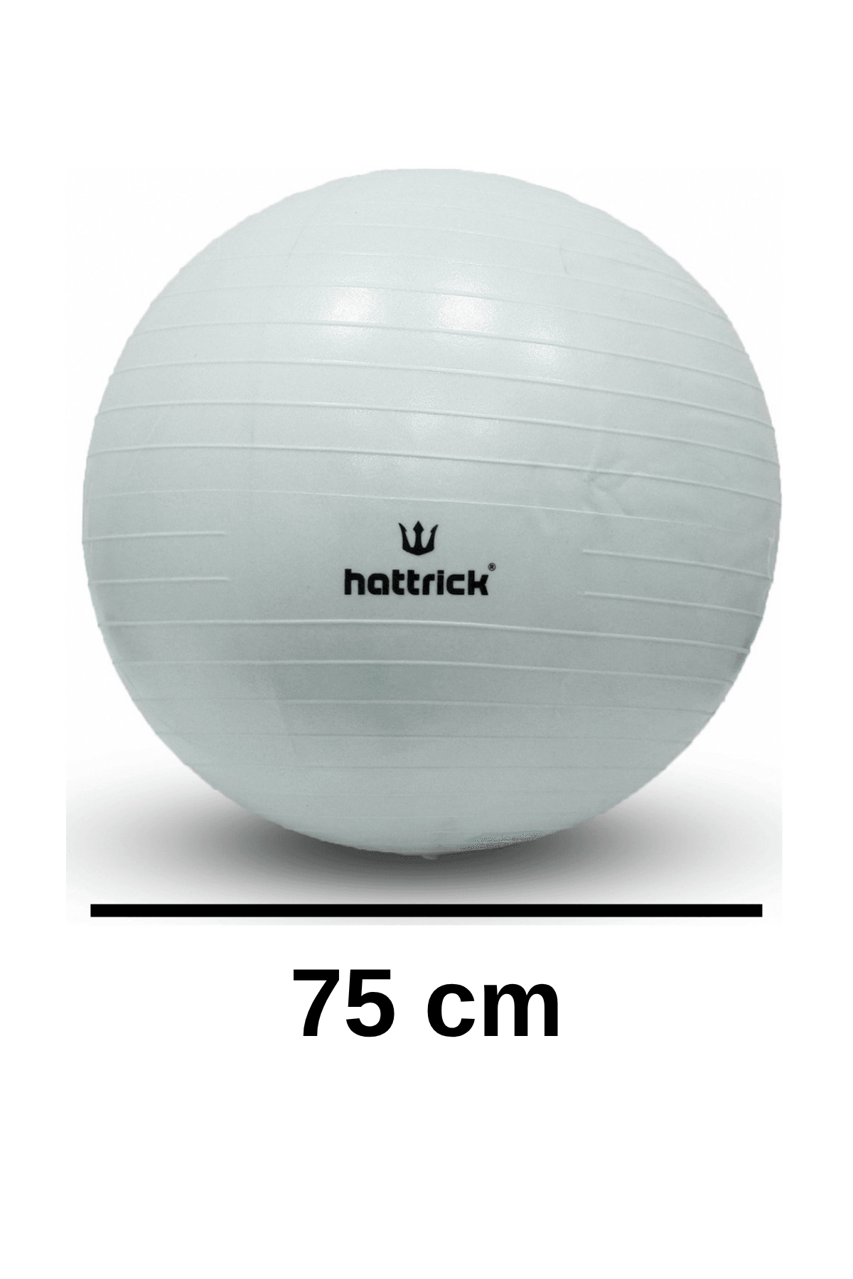 Hattrick HB-75 Gri Pilates Topu + Şişirme pompası