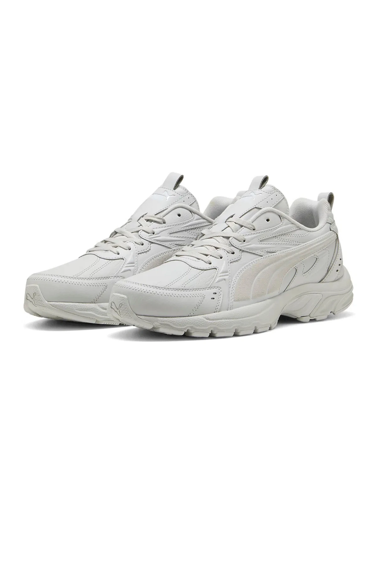 Puma Milenio Tech L Beyaz Erkek Sneaker Hakiki Deri & Sentetik 39782504