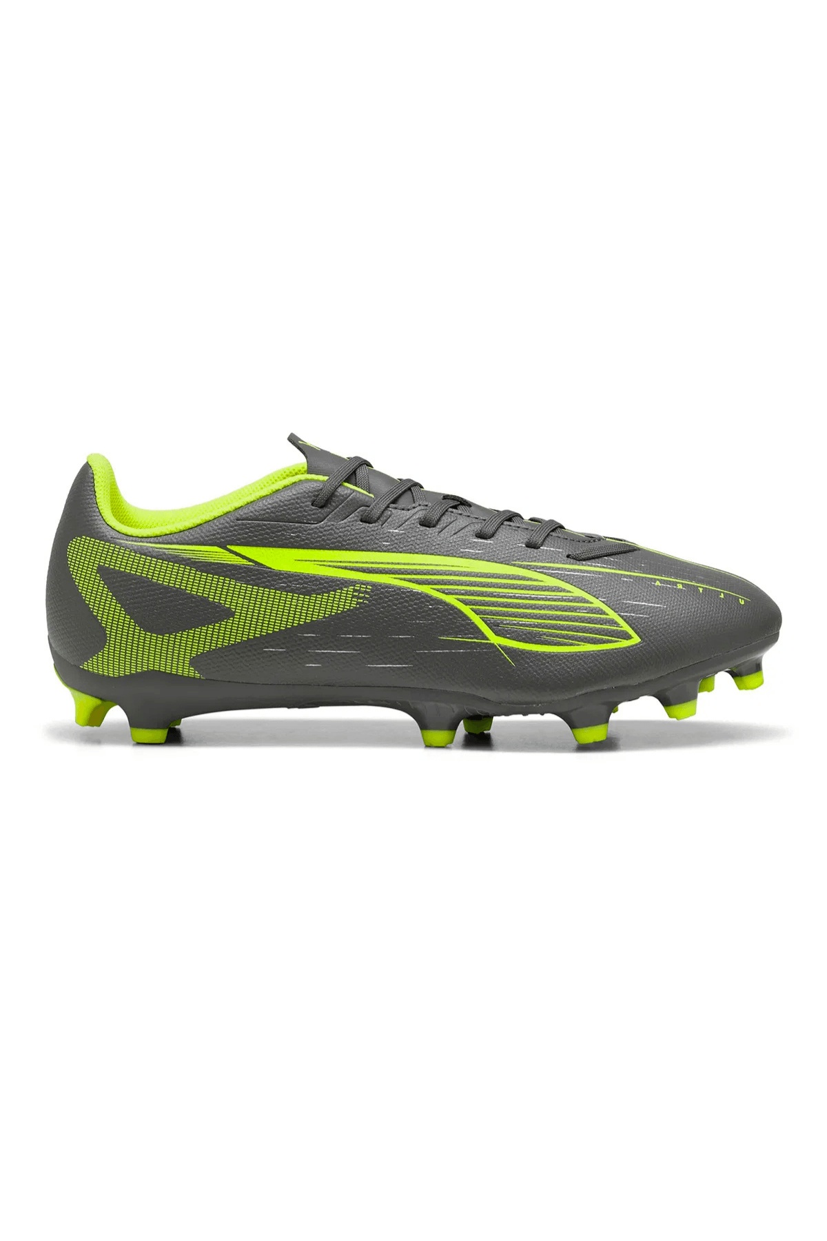Puma ULTRA 5 PLAY FG/AG Erkek Gri - Yeşil Krampon 10816903