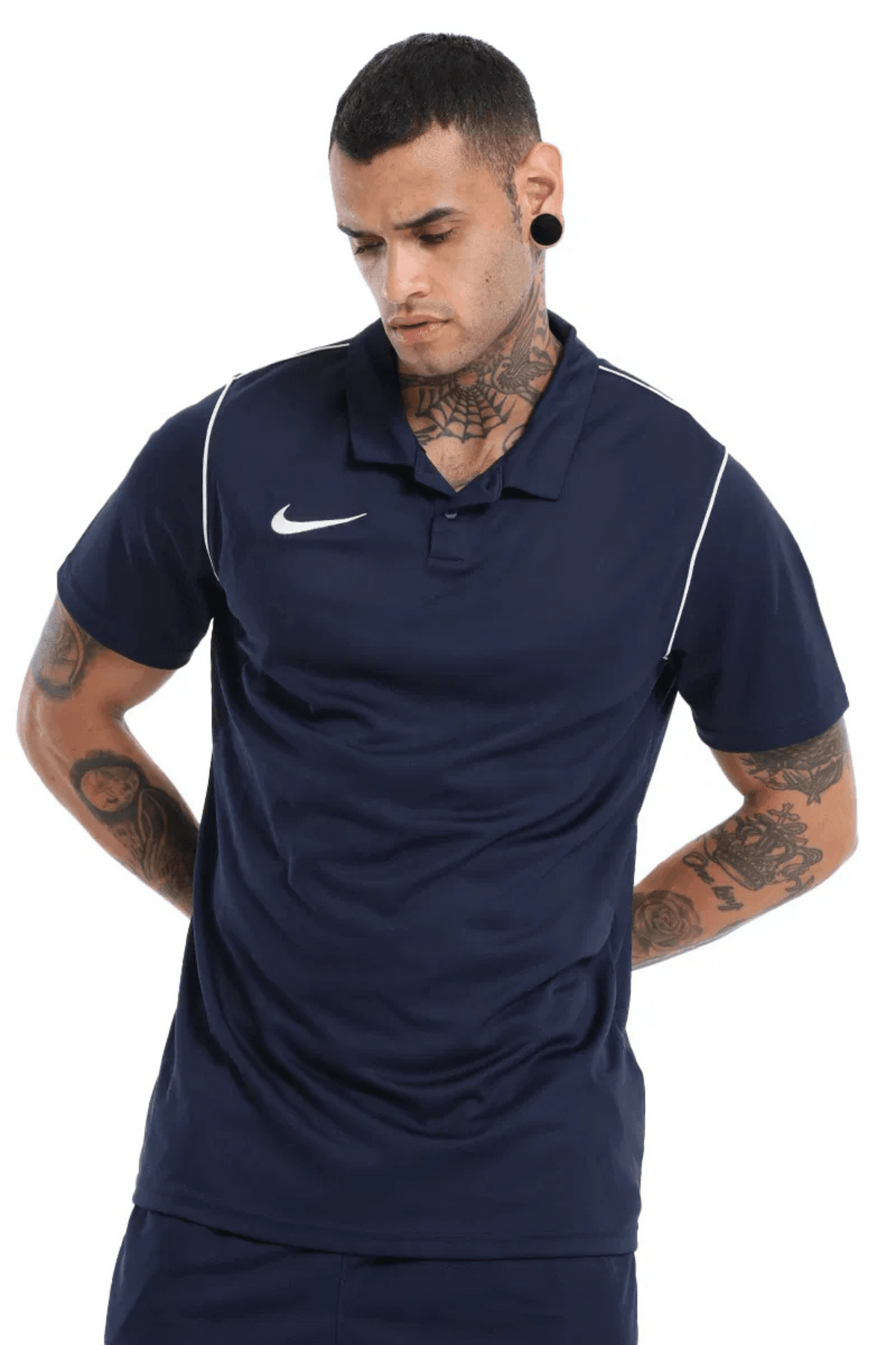 Nike Dry Park Erkek Lacivert Futbol Polo Tişört BV6879-410