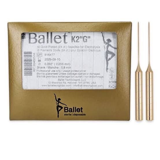 Ballet K3 Altın Epilasyon İğnesi Gold İğne