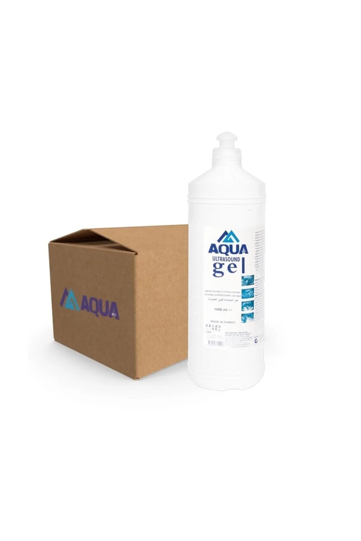 Aqua Ultrason Jeli 1000ml 20 Adet ( 1 KOLİ )