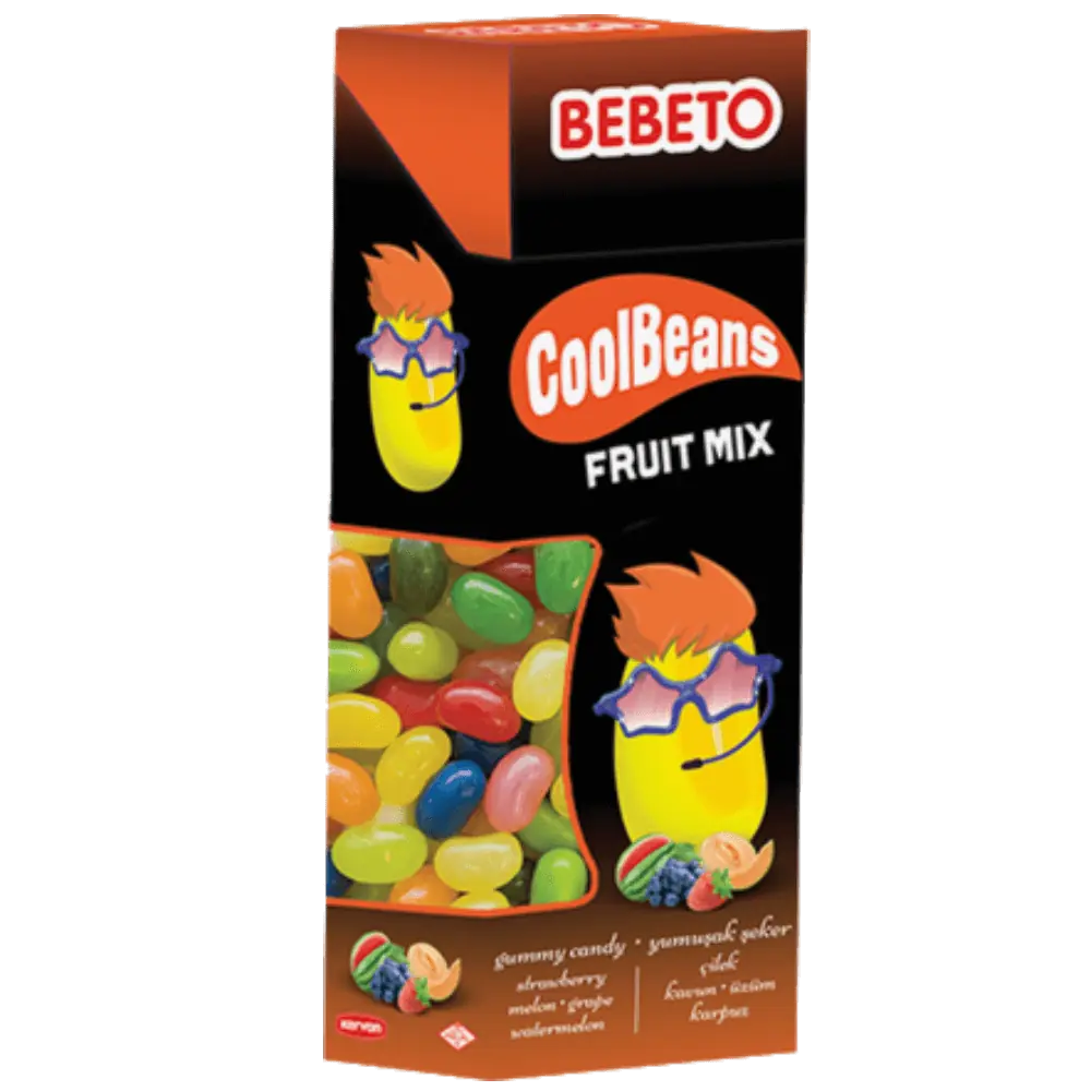 Bebeto Cool Beans Fruit 30 Gr. Jelly
