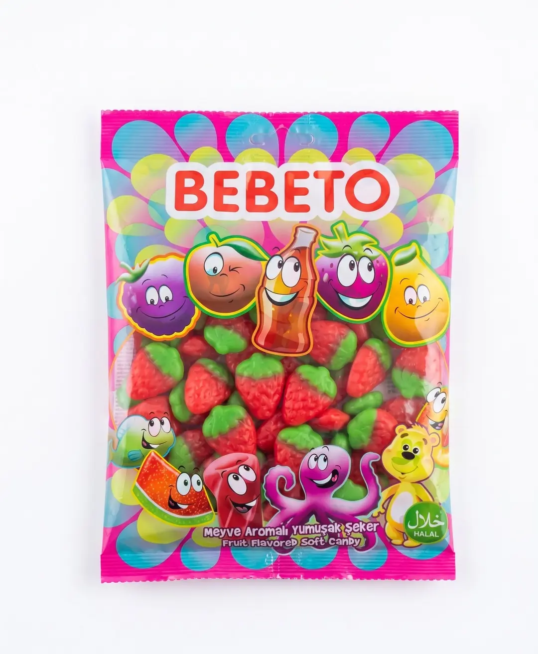 Bebeto Çilek Yumuşak Şeker 1000g