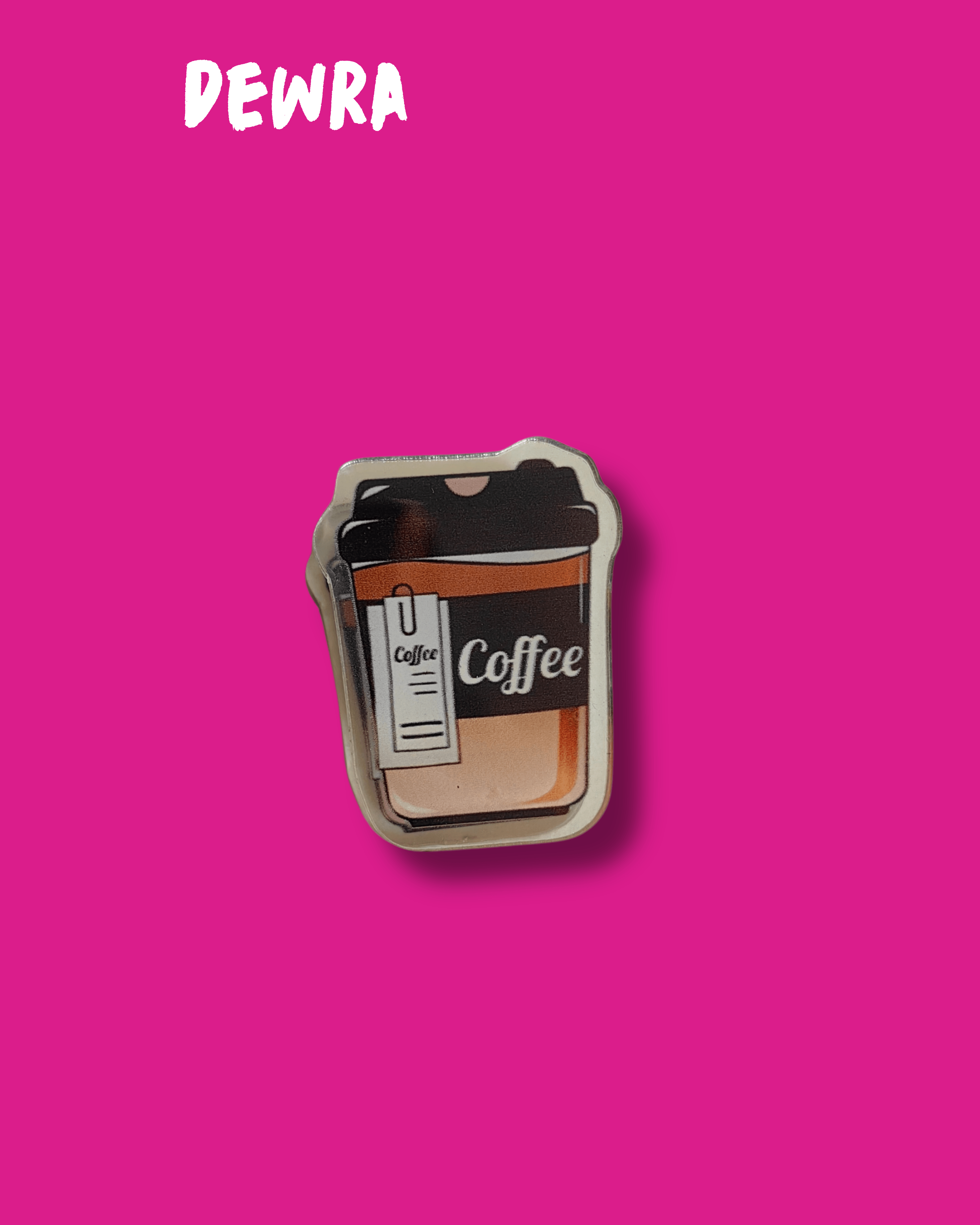 Coffee Shop Kağıt Klipsleri