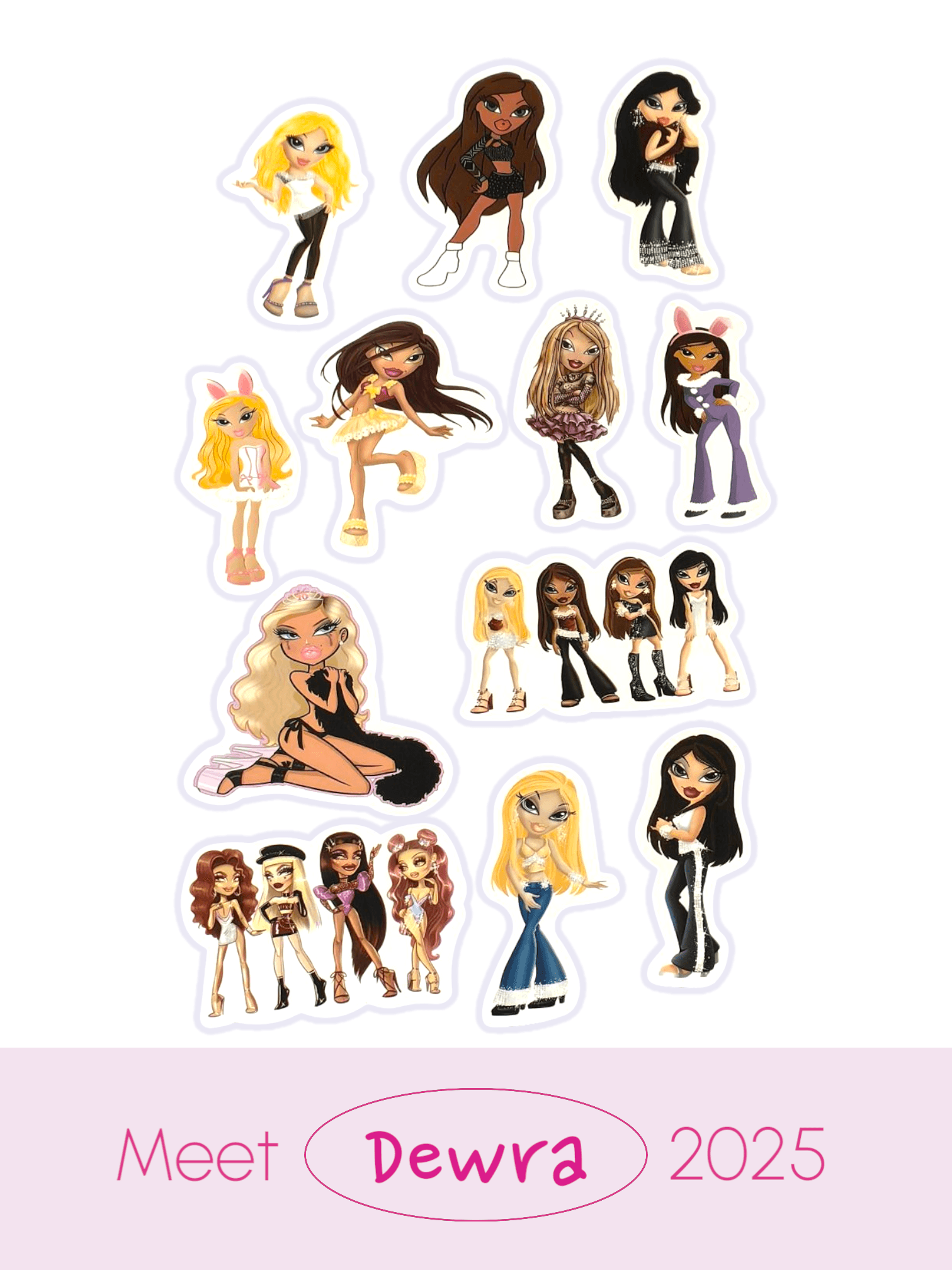 BRATS FRIEND STICKER