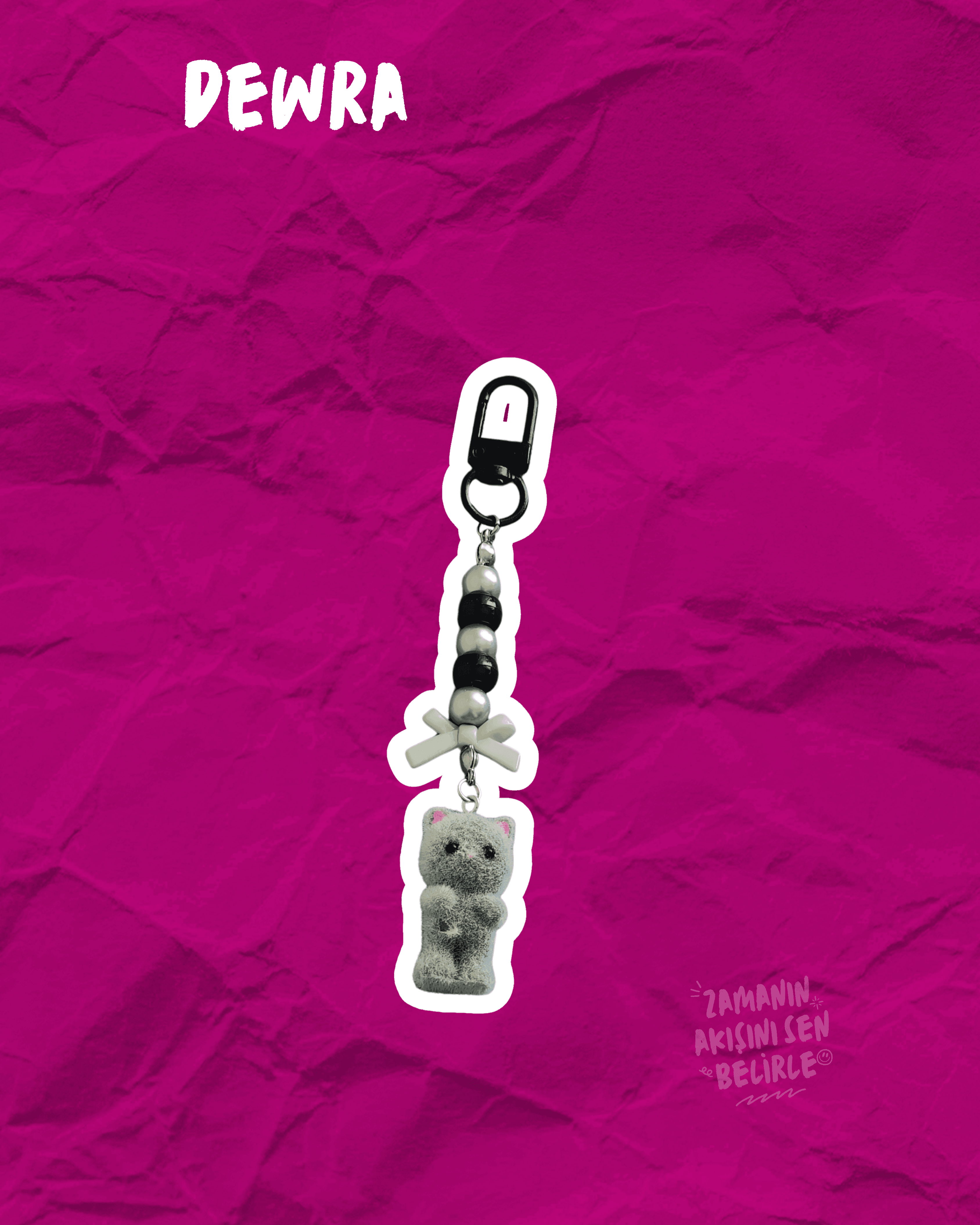 Kitty Çanta Charmı