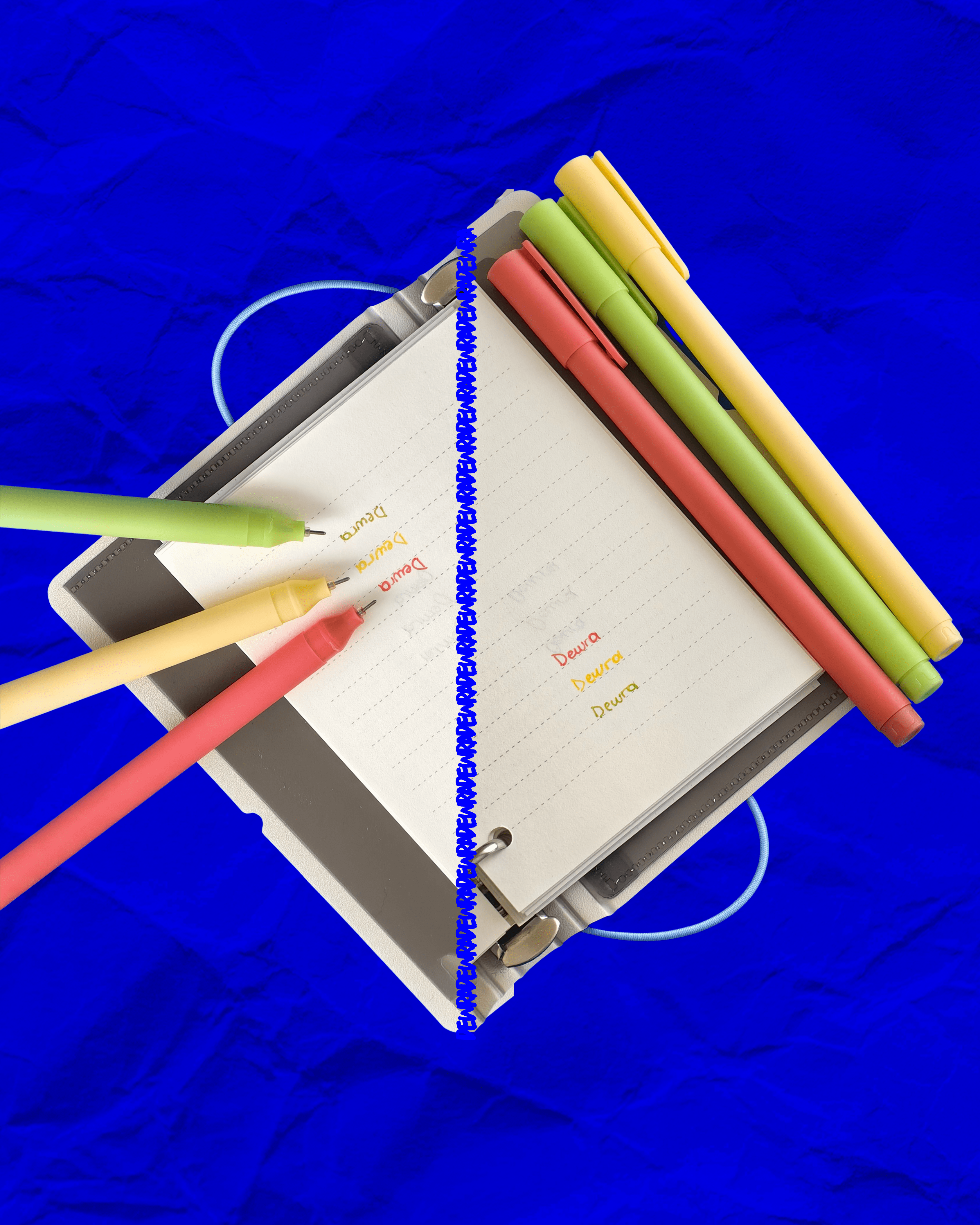 Soft Vibes Jel Kalem Seti (3’lü) – 0.5 mm Canlı Pastel Renkler | Dewra