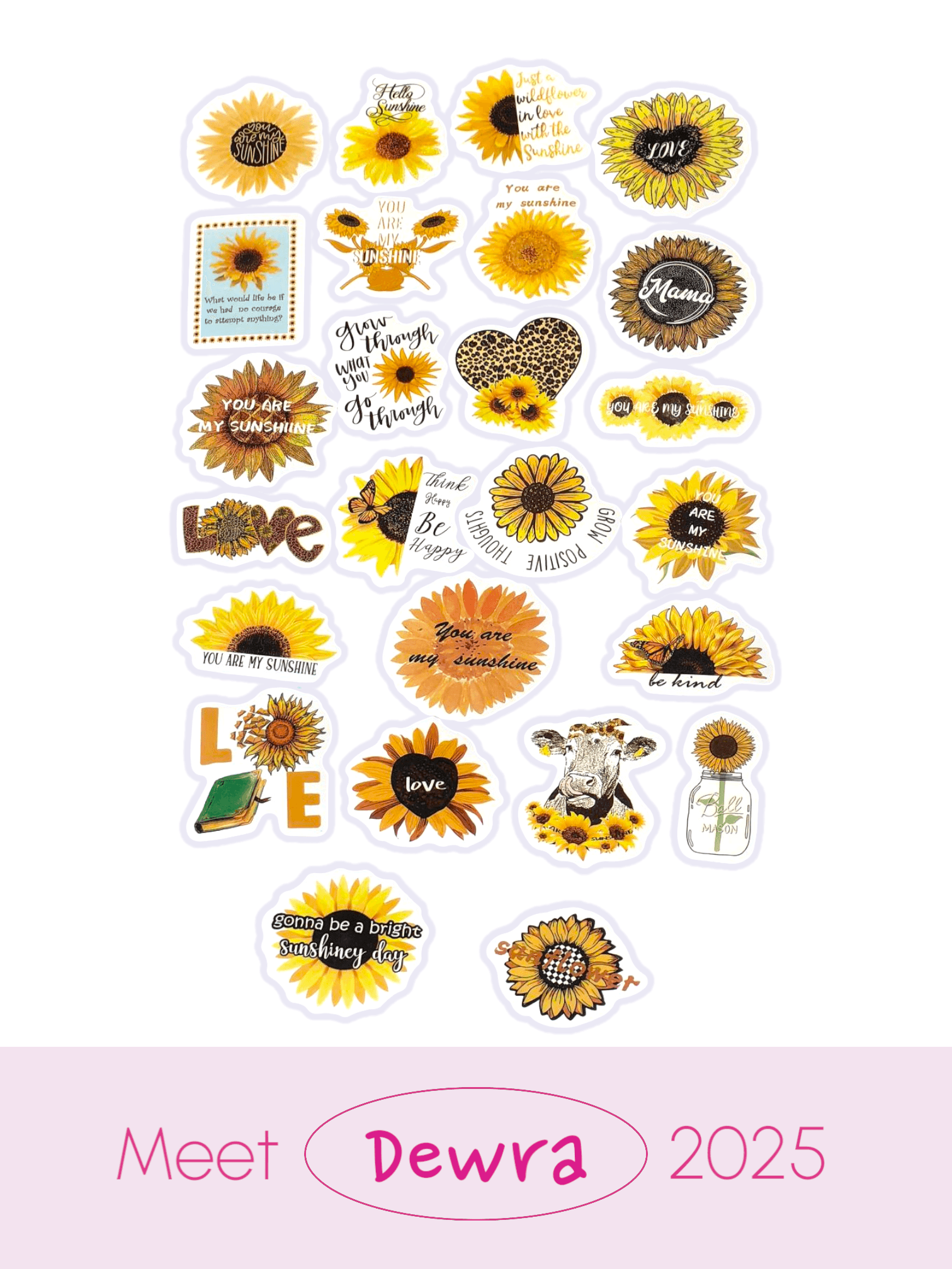 VSCO SUNFLOVER STİCKER 1.0