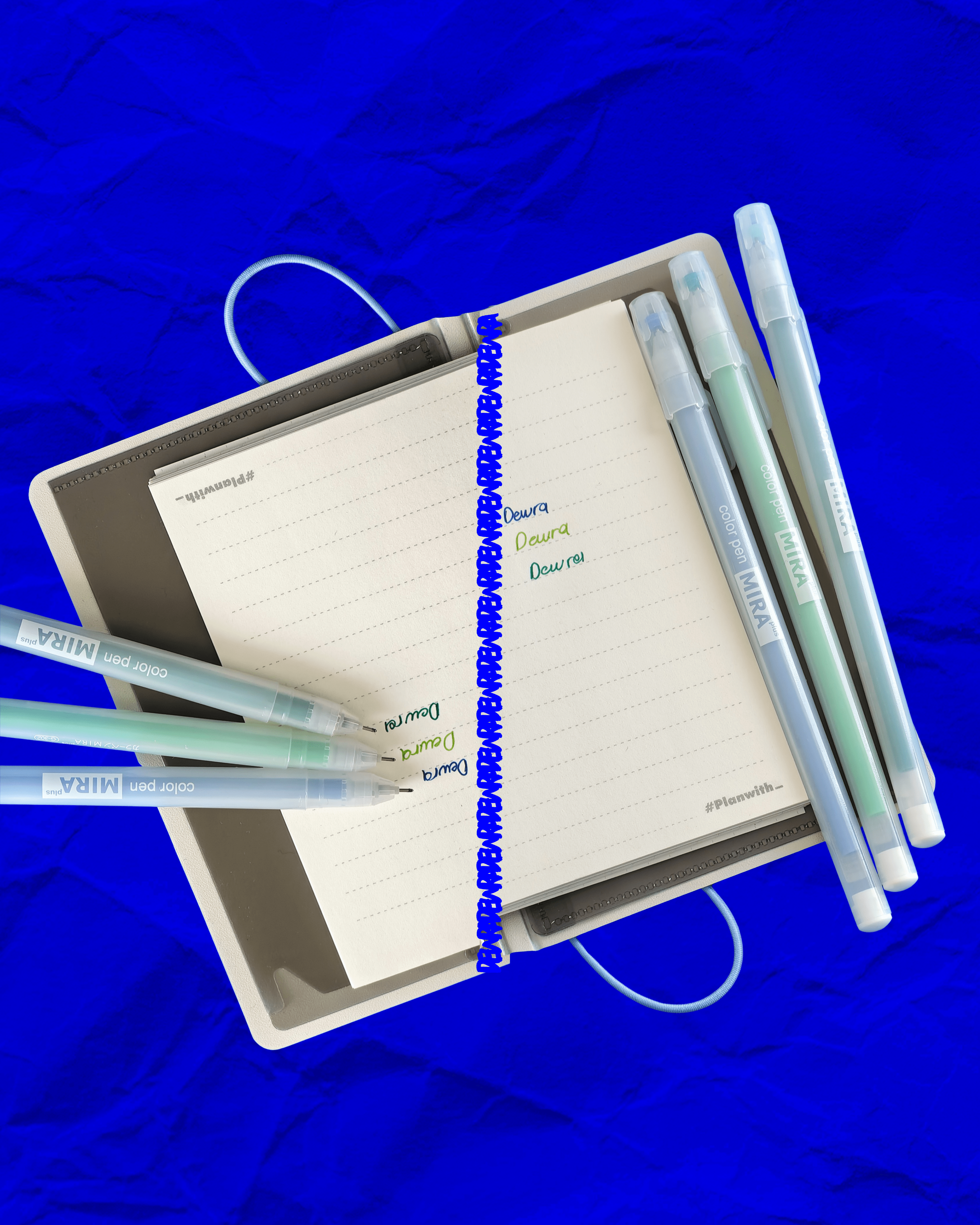 Green Dream Morandi Jel Kalem Seti (3’lü) – 0.5 mm Hızlı Kuruyan Mürekkep | Dewra