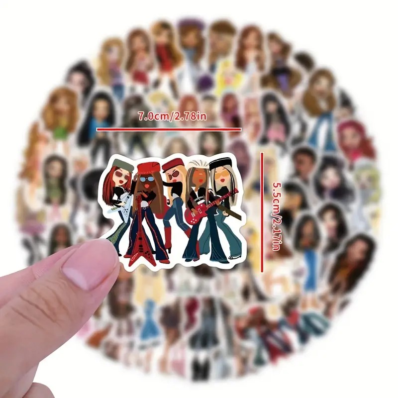 BRATZ PRINTED STICKER 