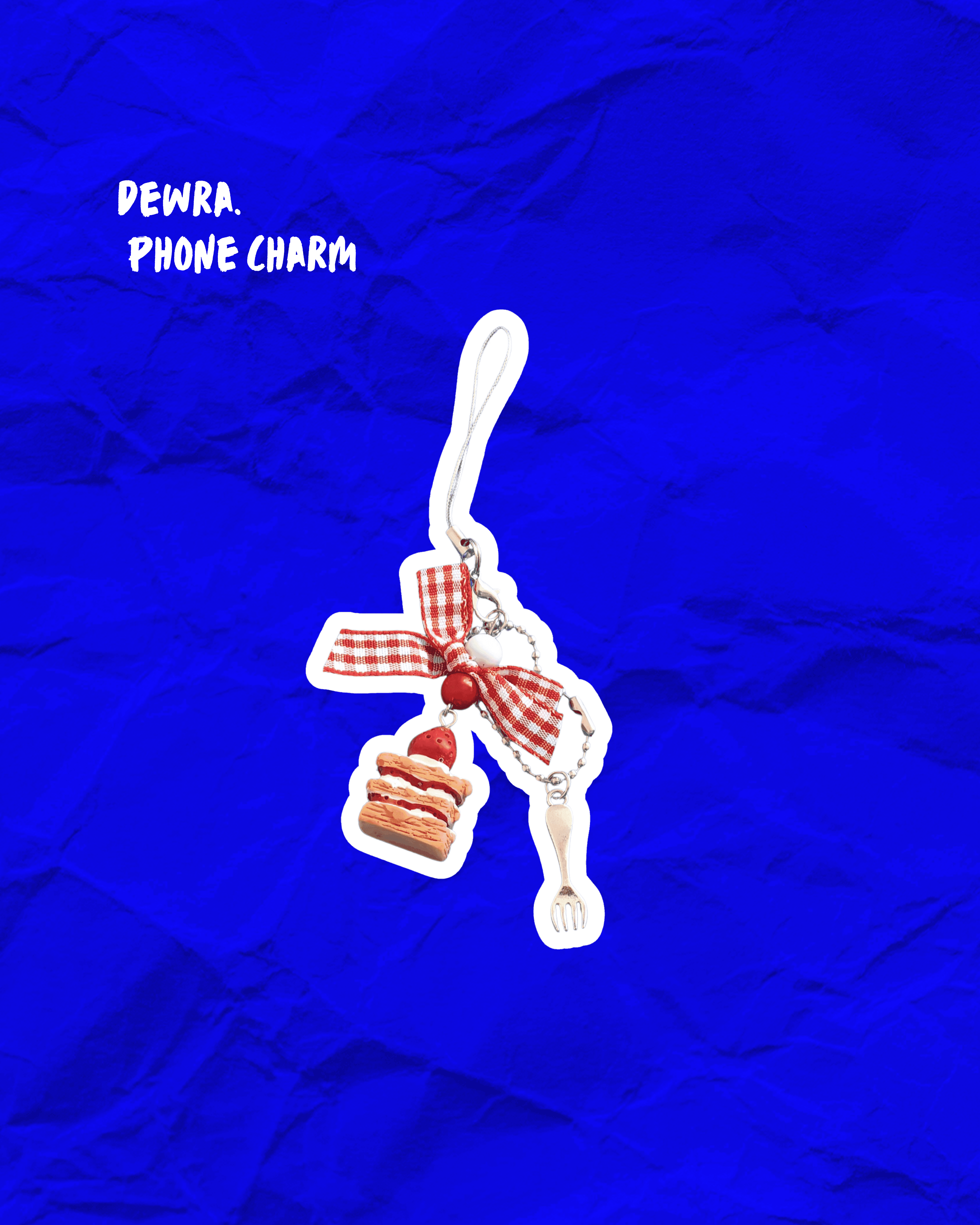 Strawberry Cake Telefon Charmı