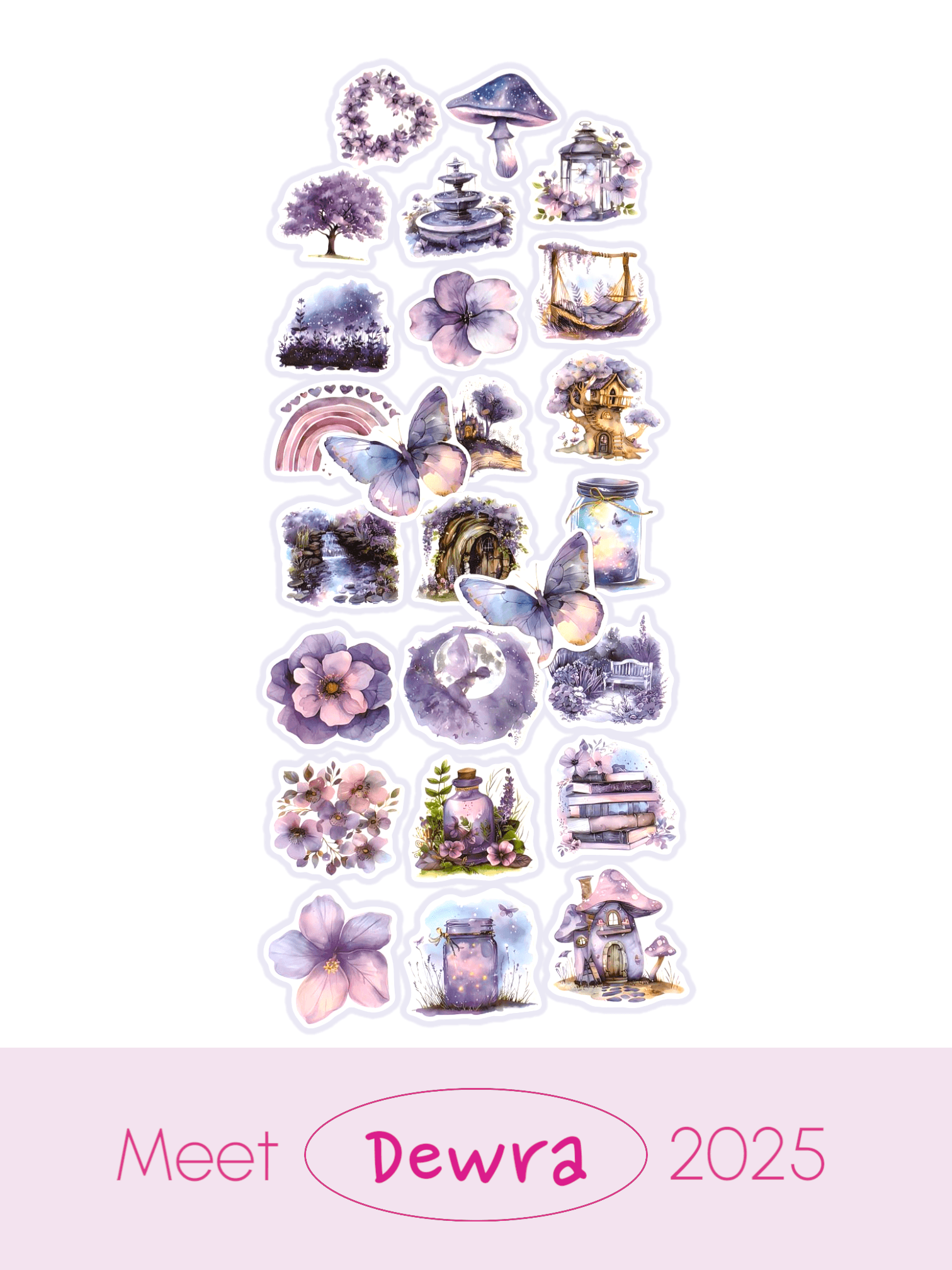 MOR RÜYA STİCKER SERİSİ 2.0