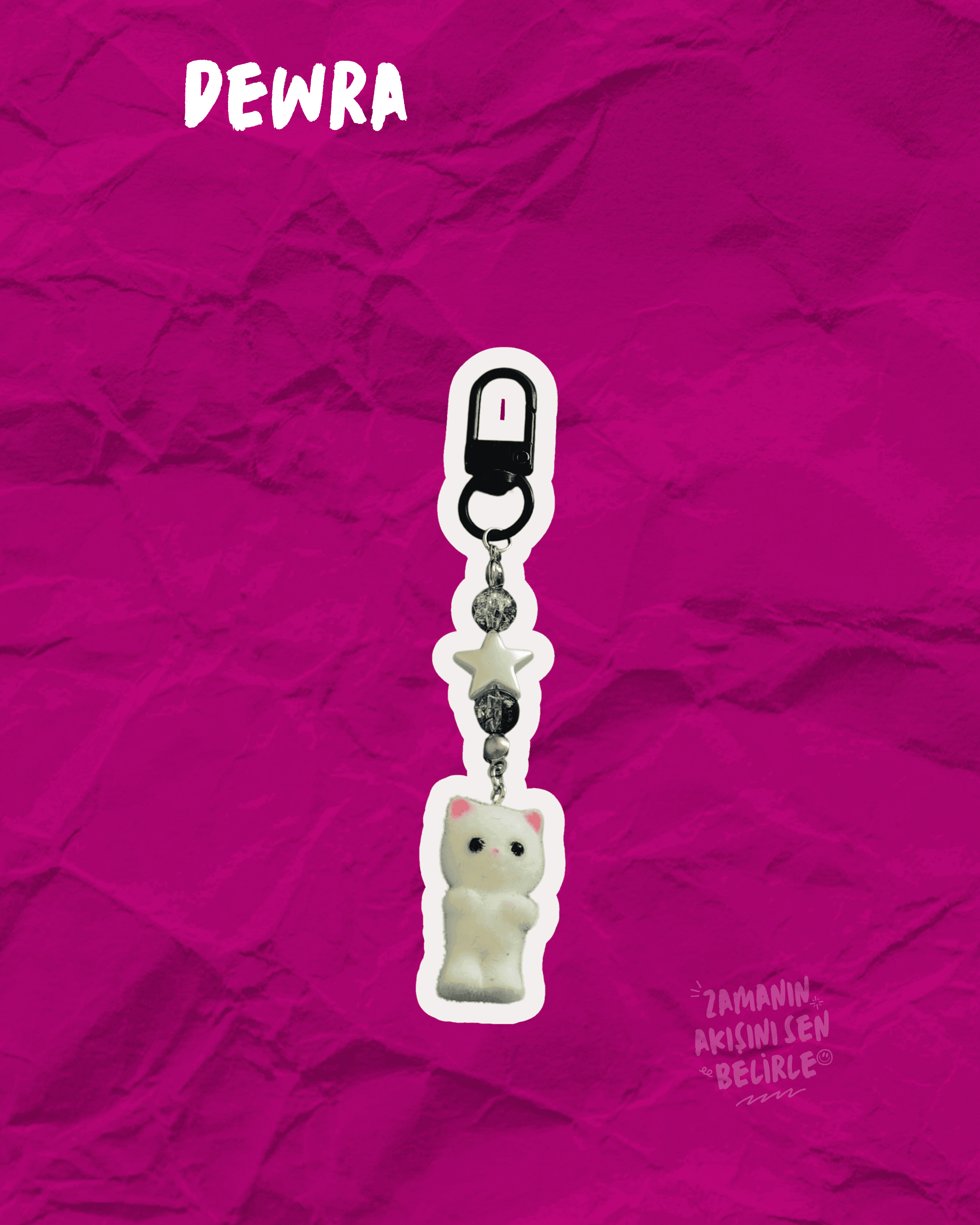 Kitty Çanta Charmı