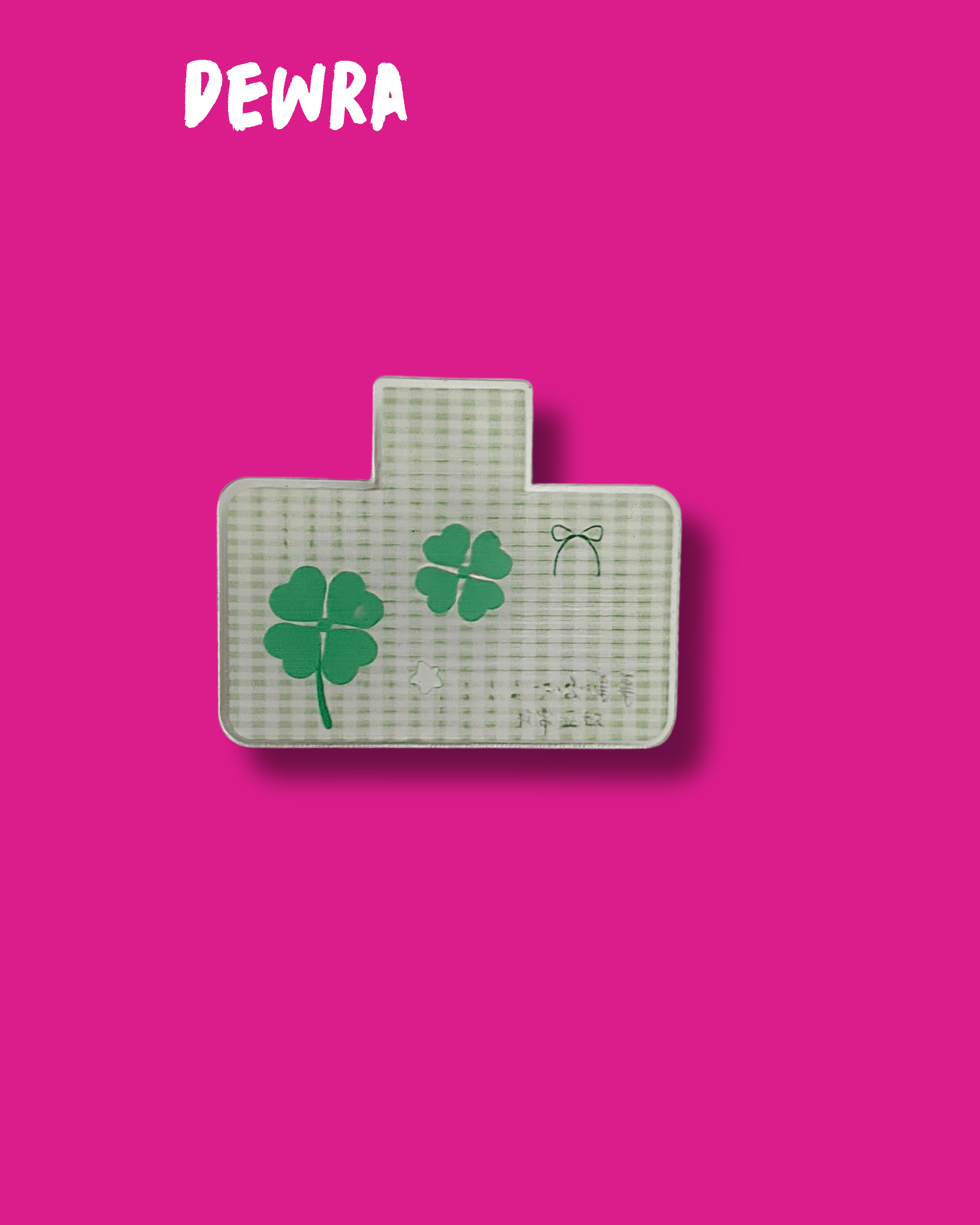 Desenli Kağıt Klipsi – Planner & Ajanda İçin Büyük Boy Sayfa Tutucu