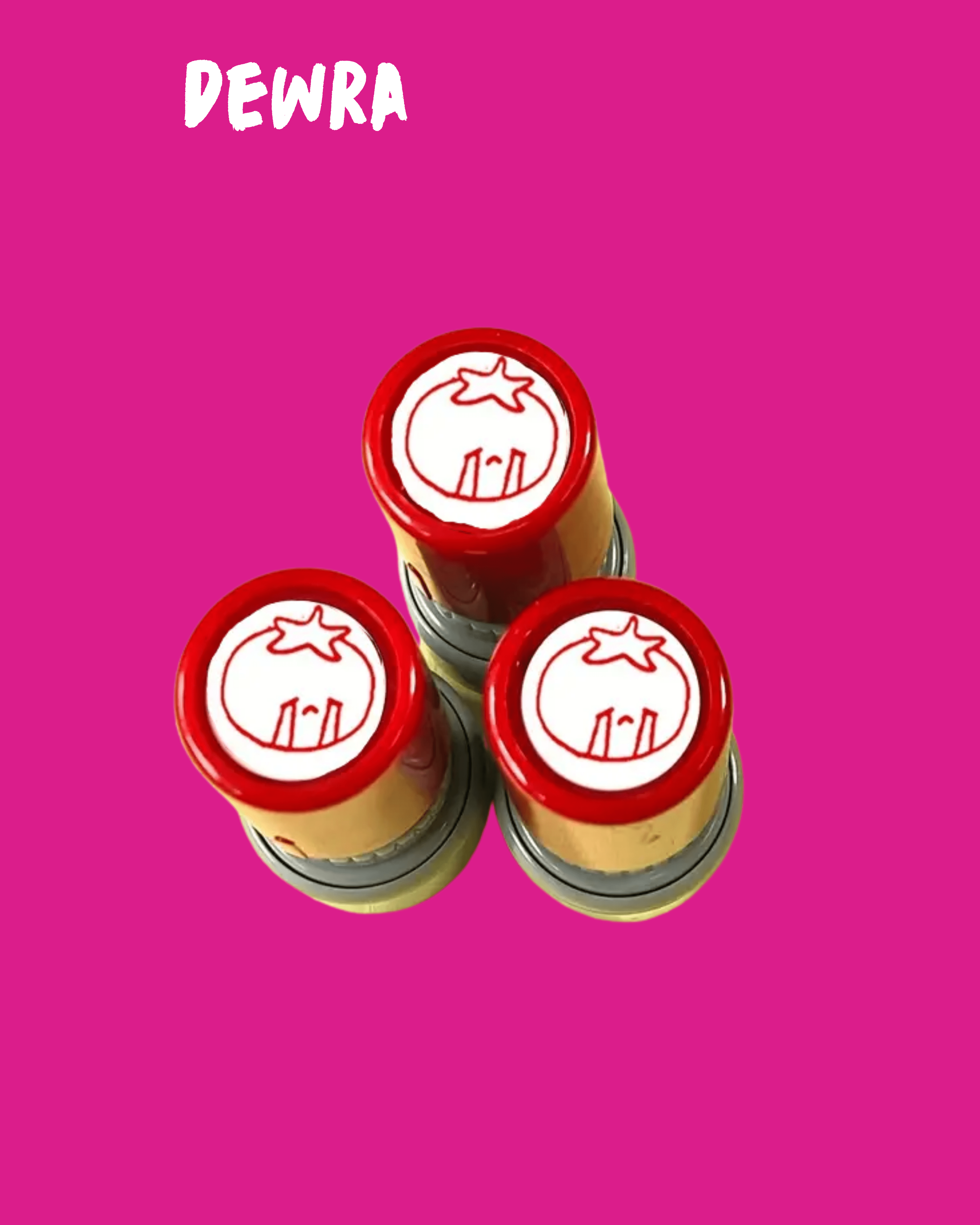 Domatesli Mood Mini Sevimli Damga