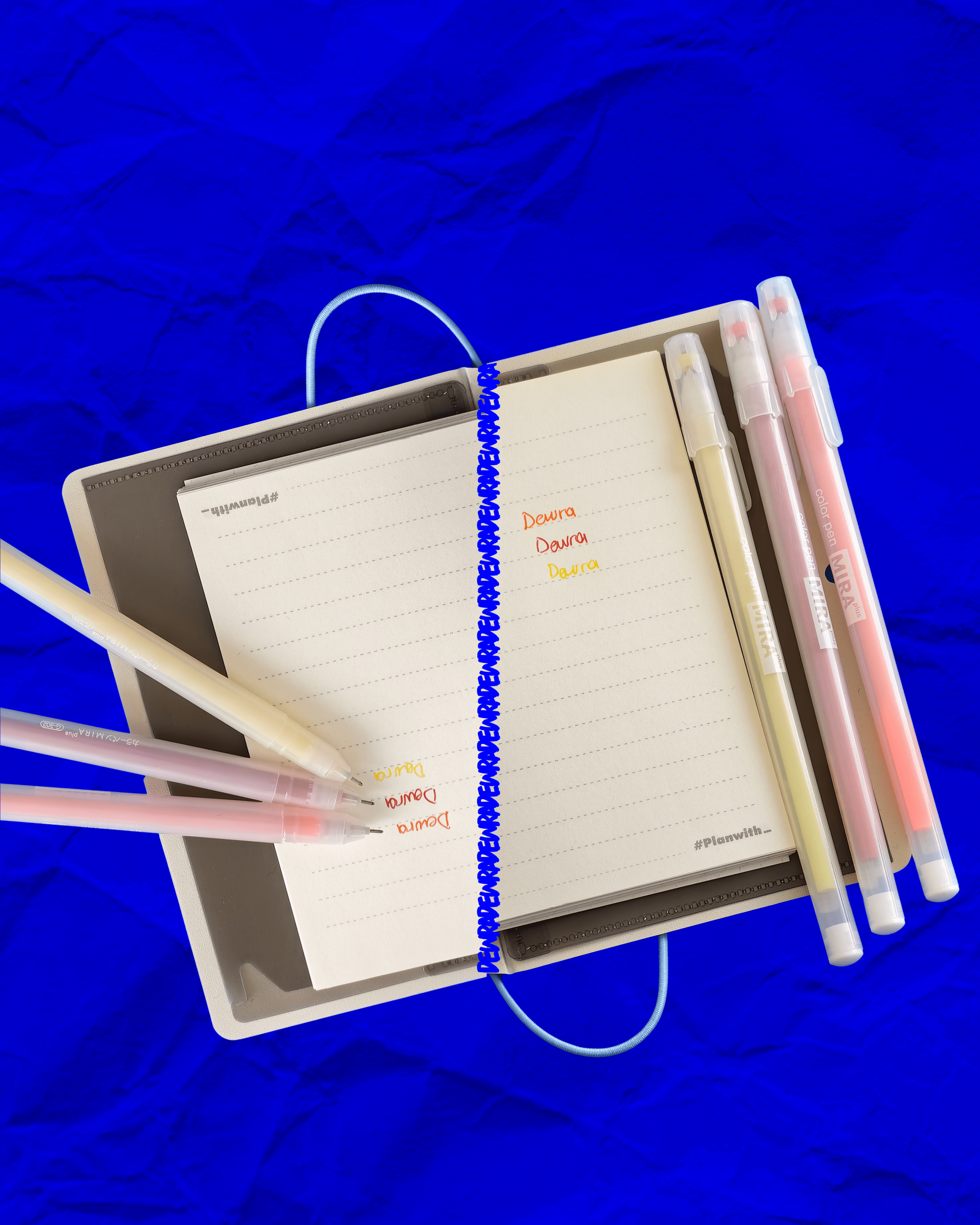 Orange Dream Morandi Jel Kalem Seti (3’lü) – 0.5 mm Hızlı Kuruyan Mürekkep | Dewra