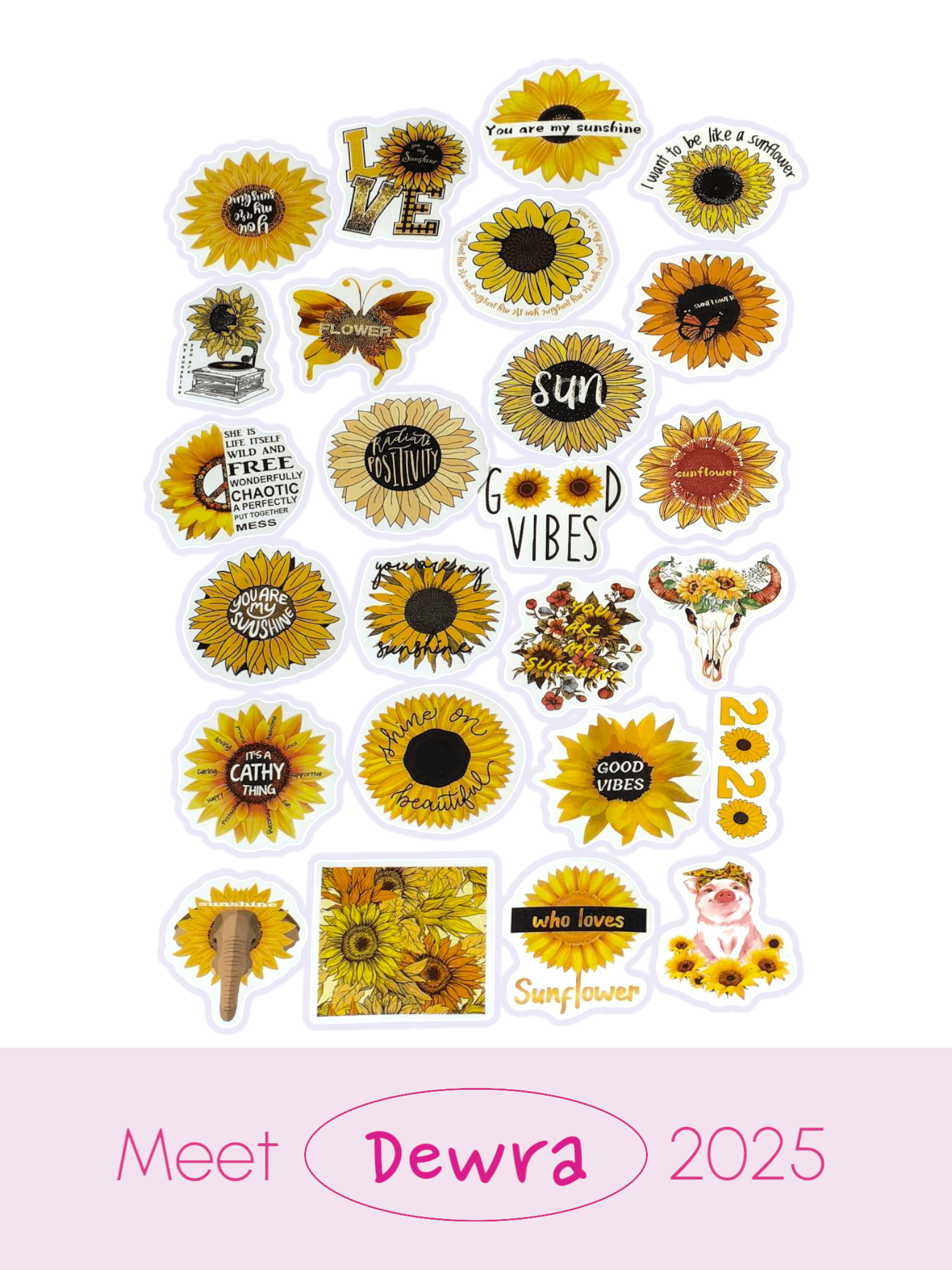 VSCO SUNFLOVER STİCKER 2.0