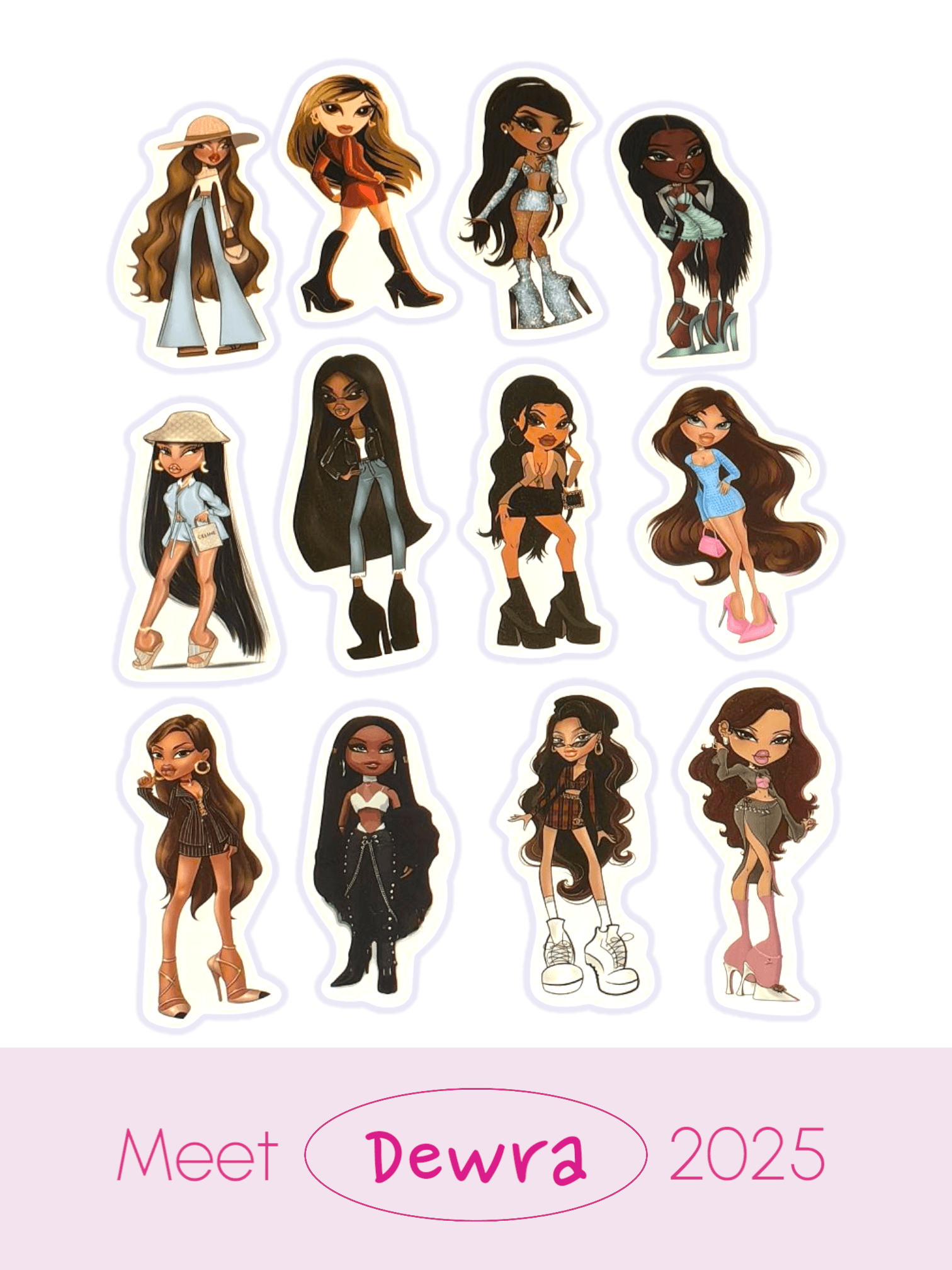 BRATZ AMAZING DAY STICKER