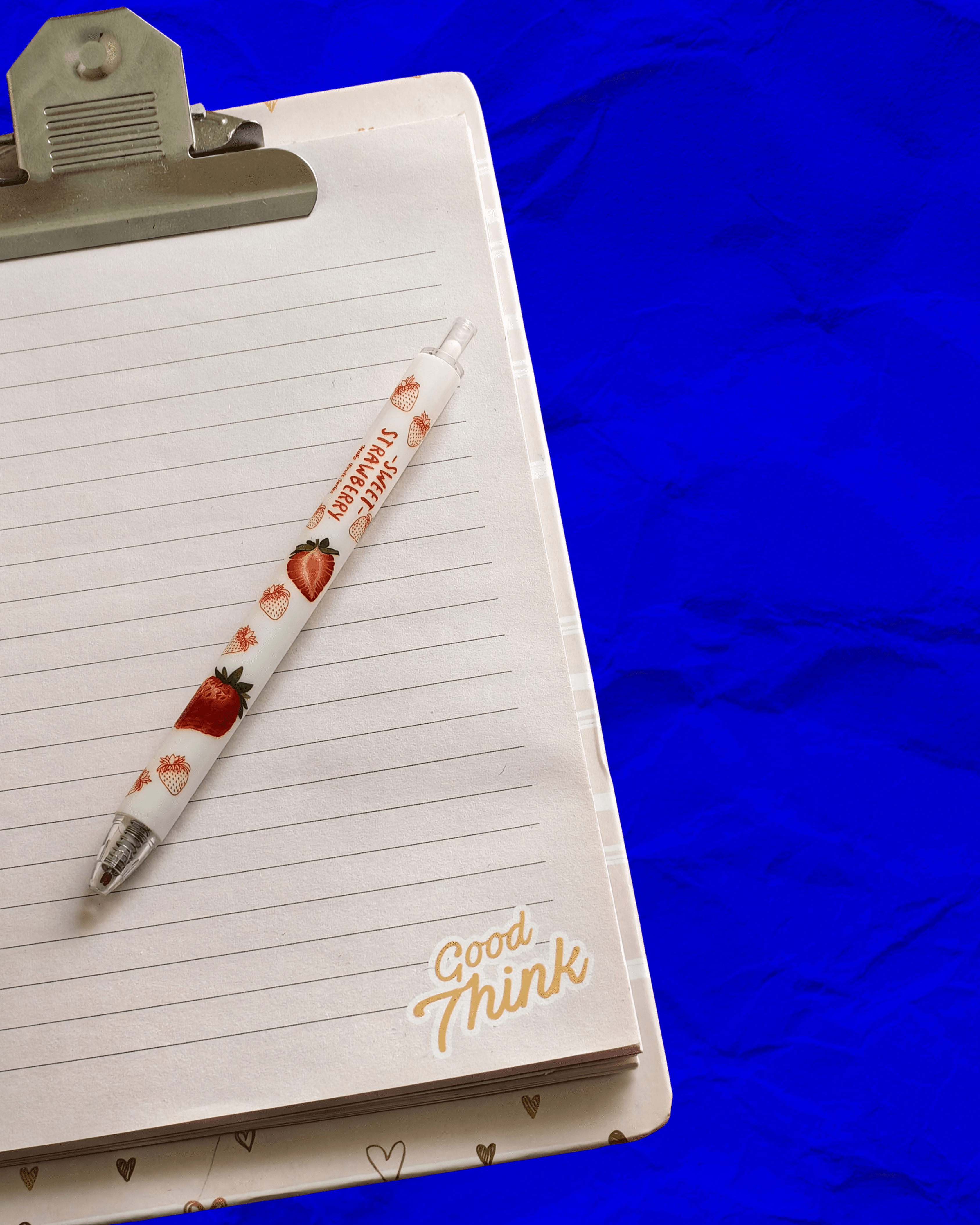 White Strawberry Dream Jel Kalem