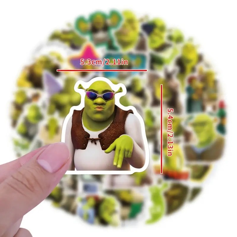 SHREK TEMALI STİCKER 3.0