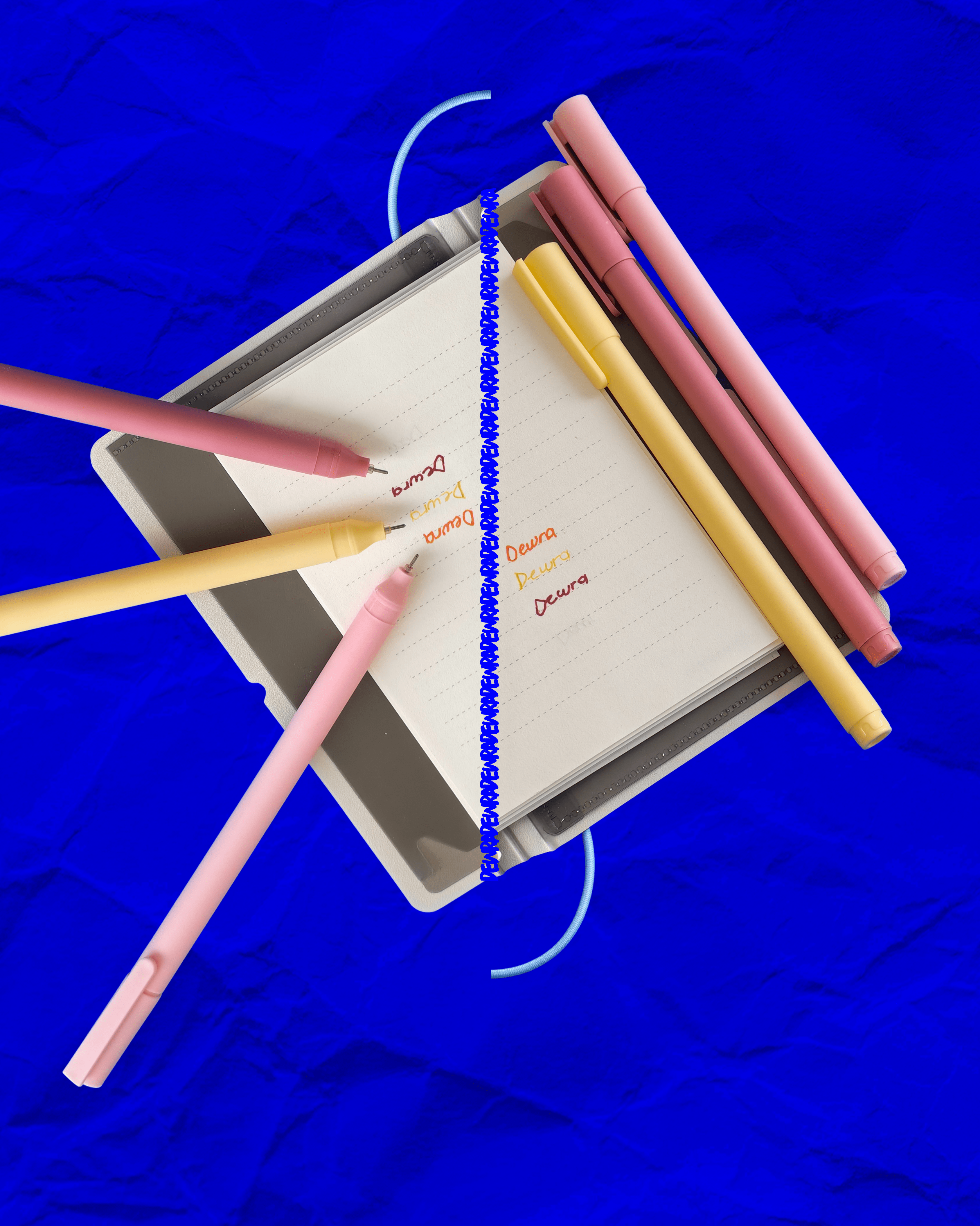 Pastel Jel Kalem Seti (3’lü) – 0.5 mm Hızlı Kuruyan Soft Tonlar | Dewra