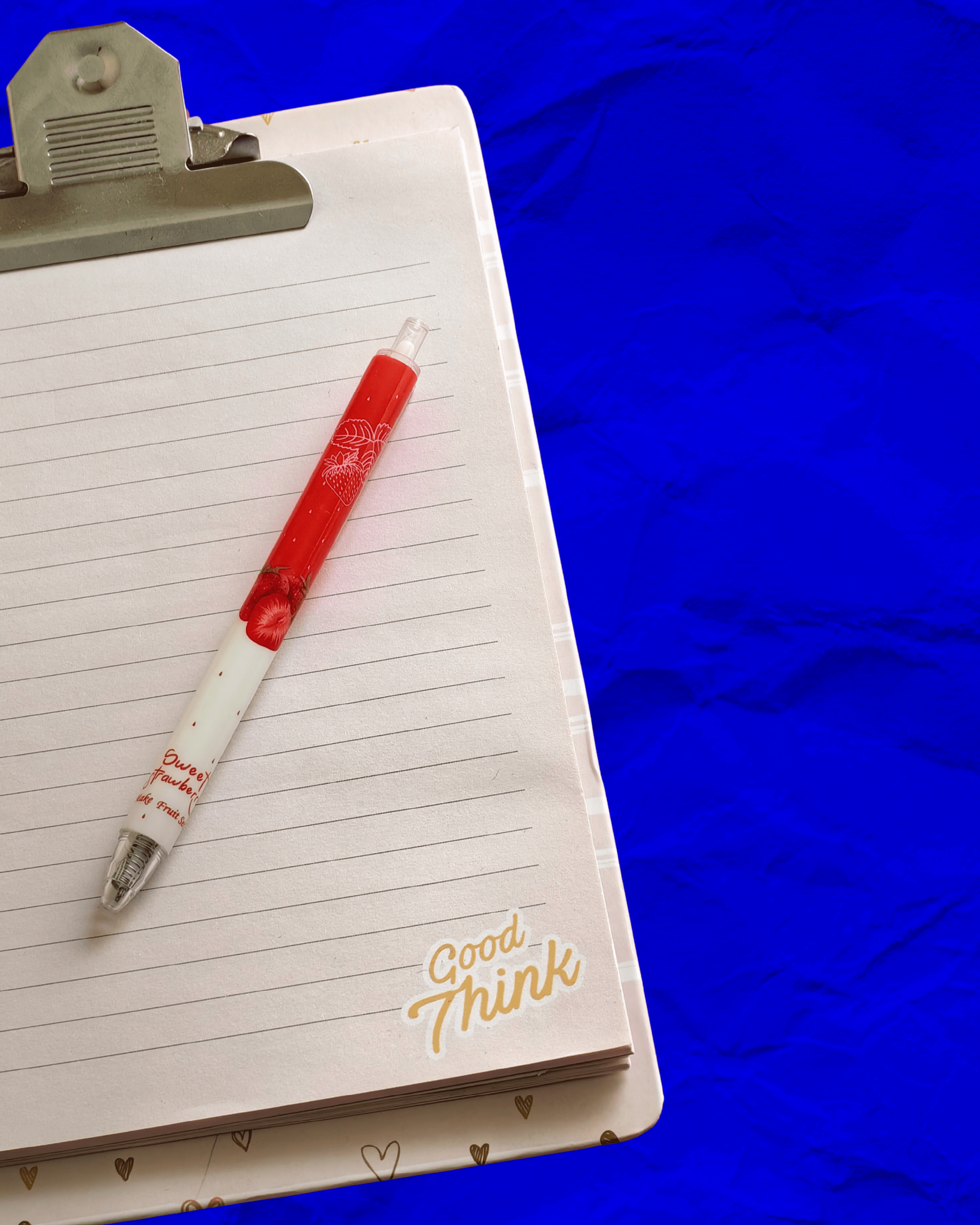 Candy Strawberry Flow Jel Kalem