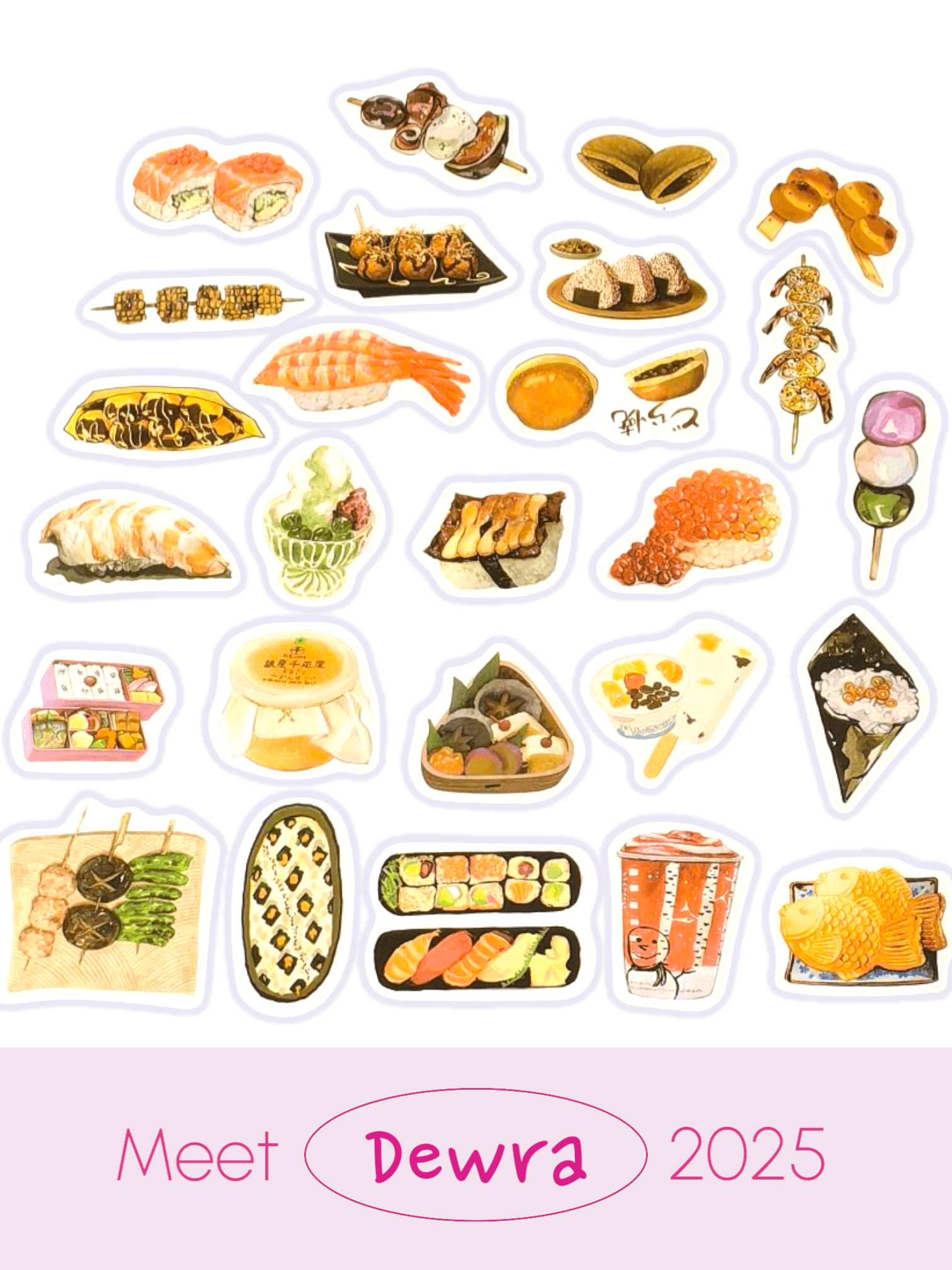 JAPON MUTFAĞI STİCKERLARI 3.0