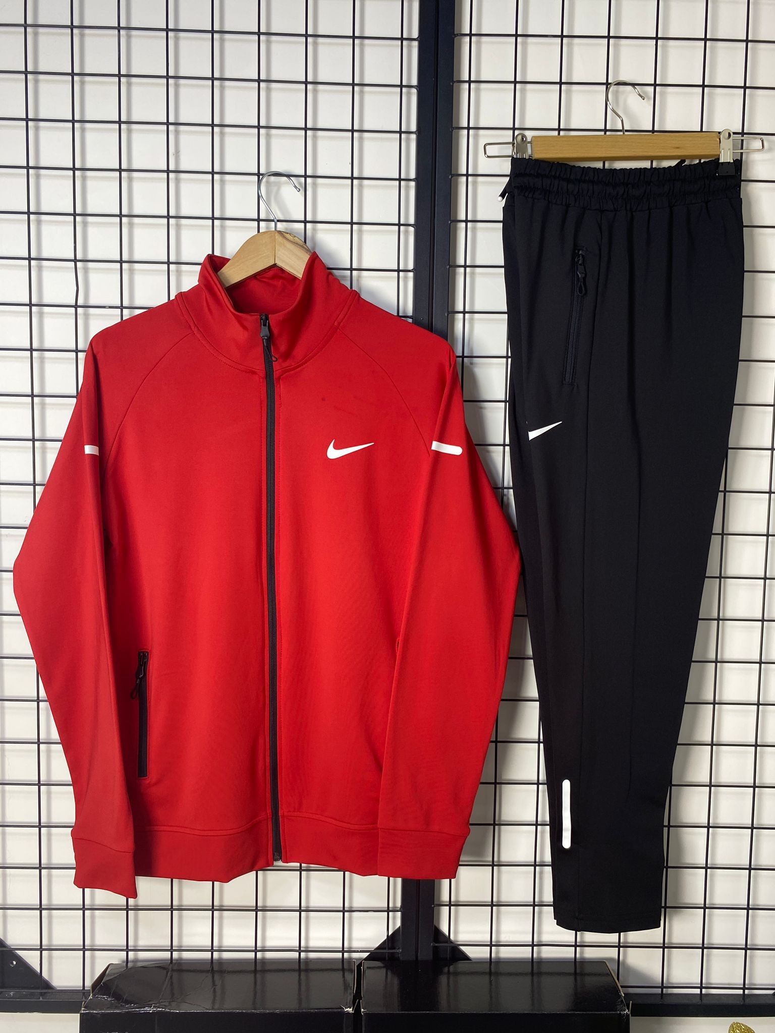 Nike Dry Eşofman Takımı - Kırmızı