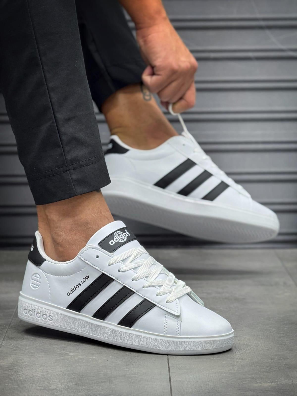 Adidas LOW - Beyaz Siyah