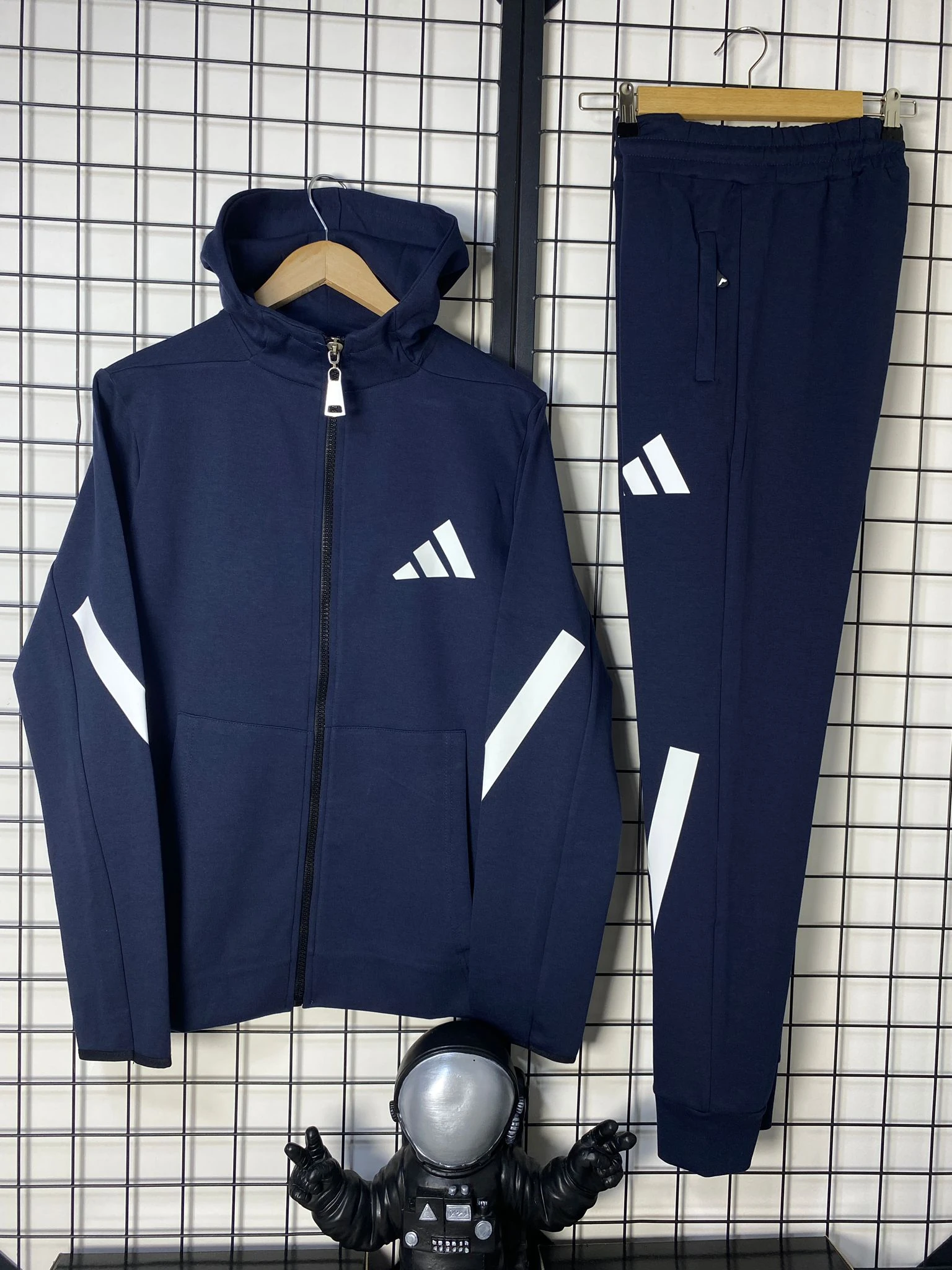 Adidas Z.N.E Double Face Eşofman Takımı - Lacivert