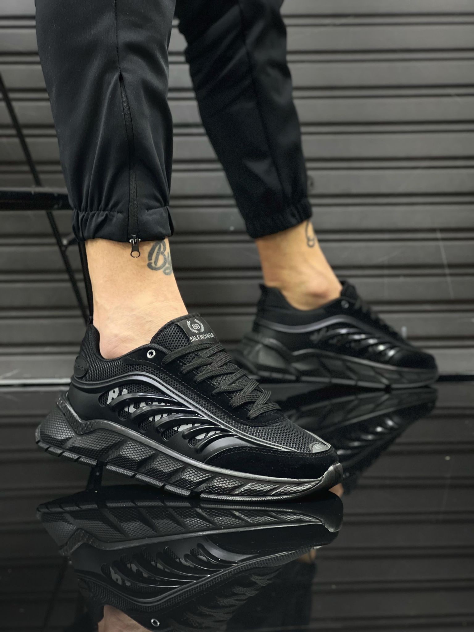 Balenciaga Track  - Full Siyah