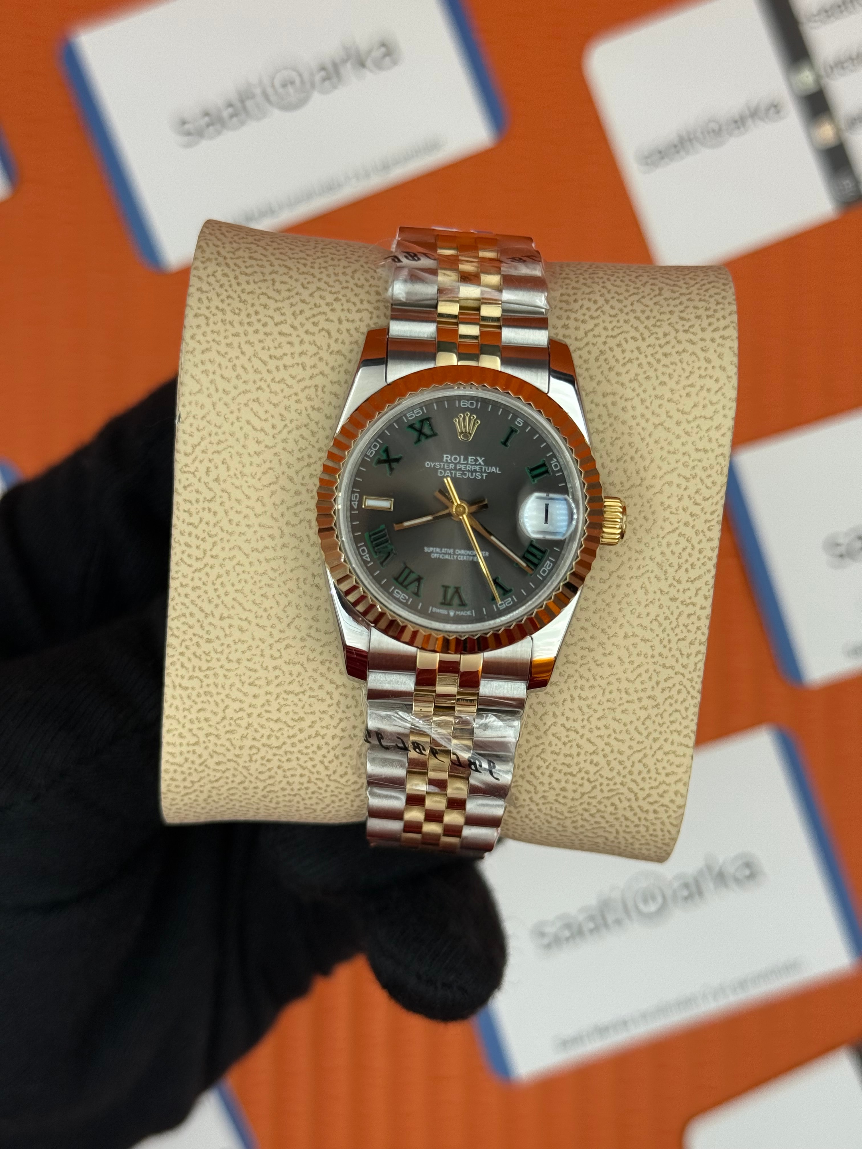 ROLEX 31mm datejust wimbledon