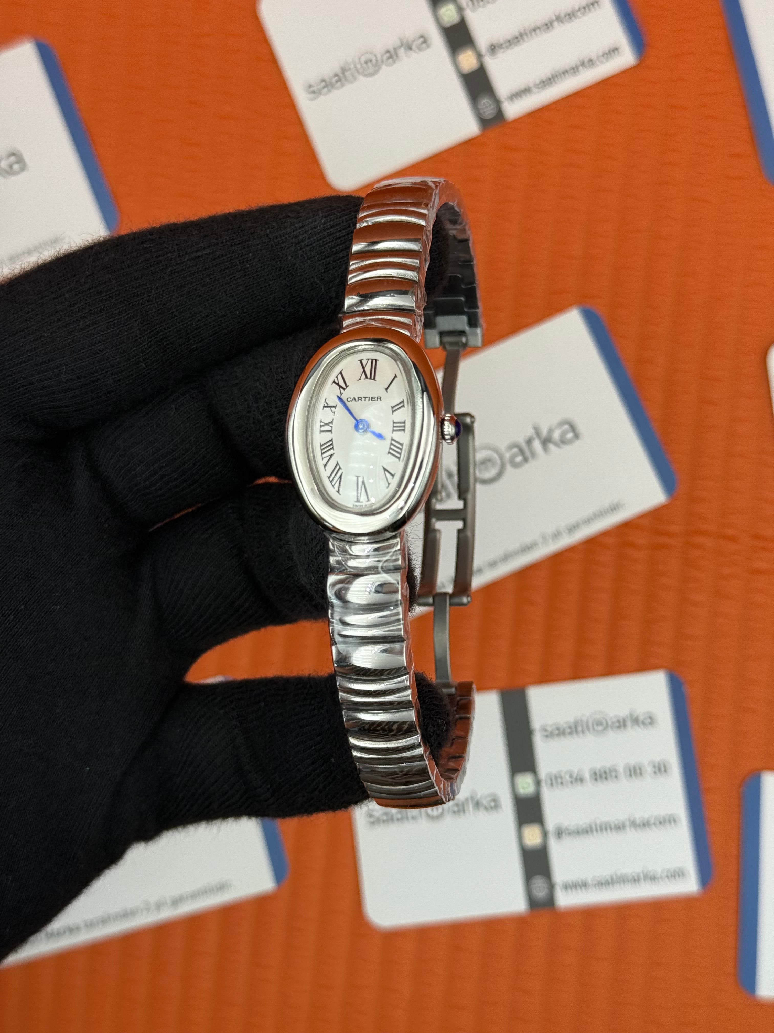 CARTIER Baignoire 31mm silver kasa-kordon