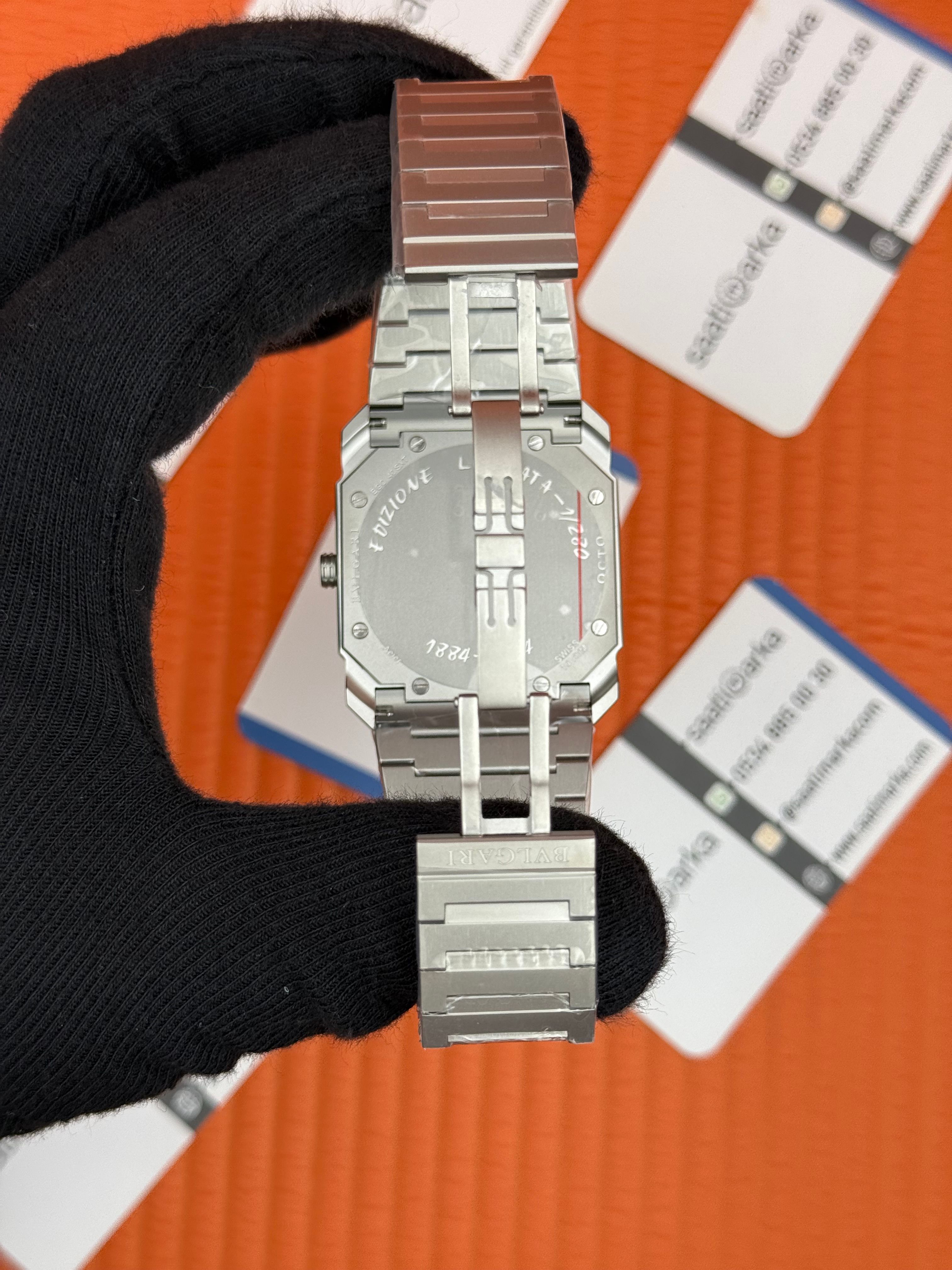 BVLGARI OCTO BEYAZ KADRAN