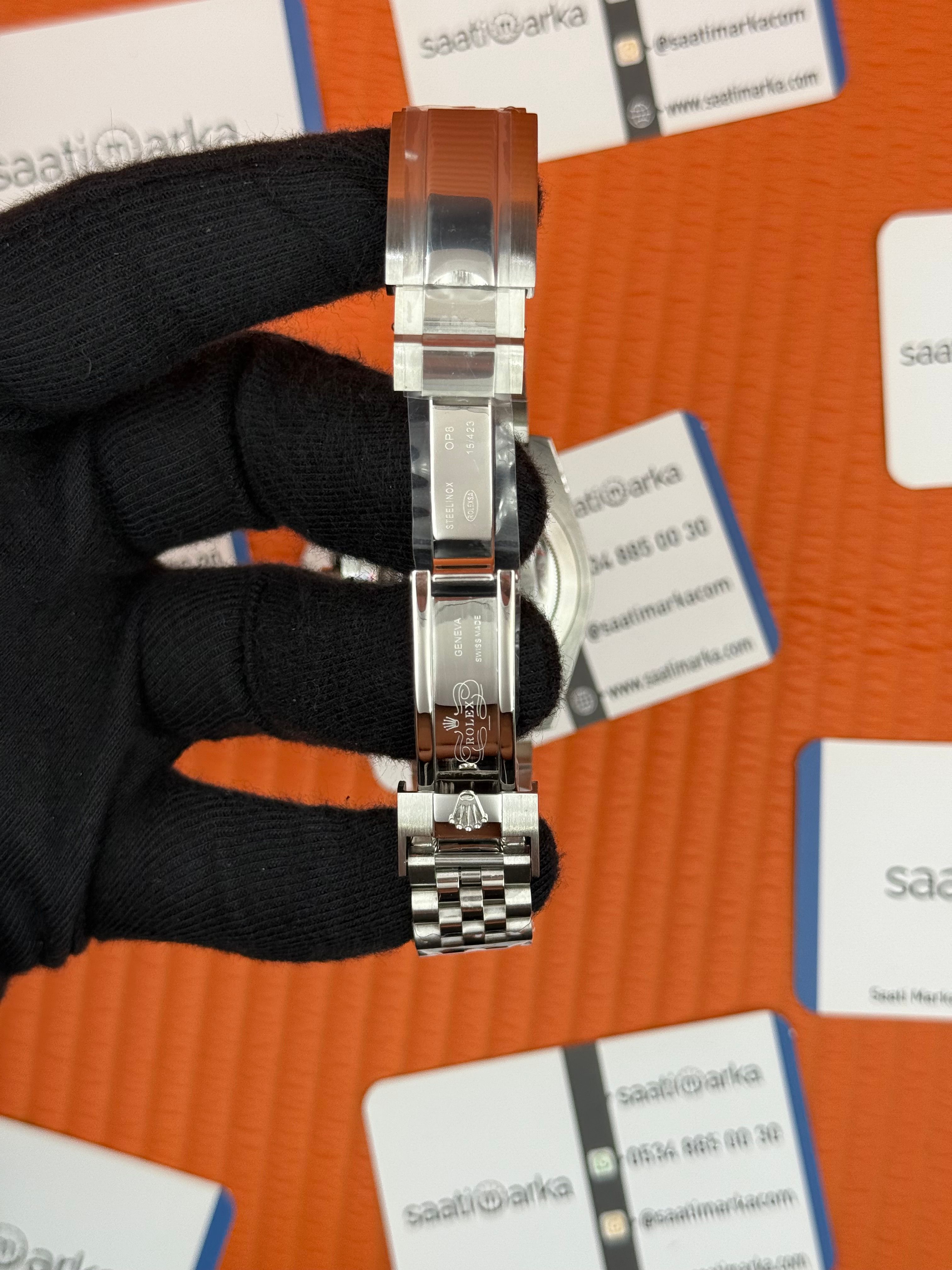 ROLEX Submariner starbucks jubilee silver kordon 