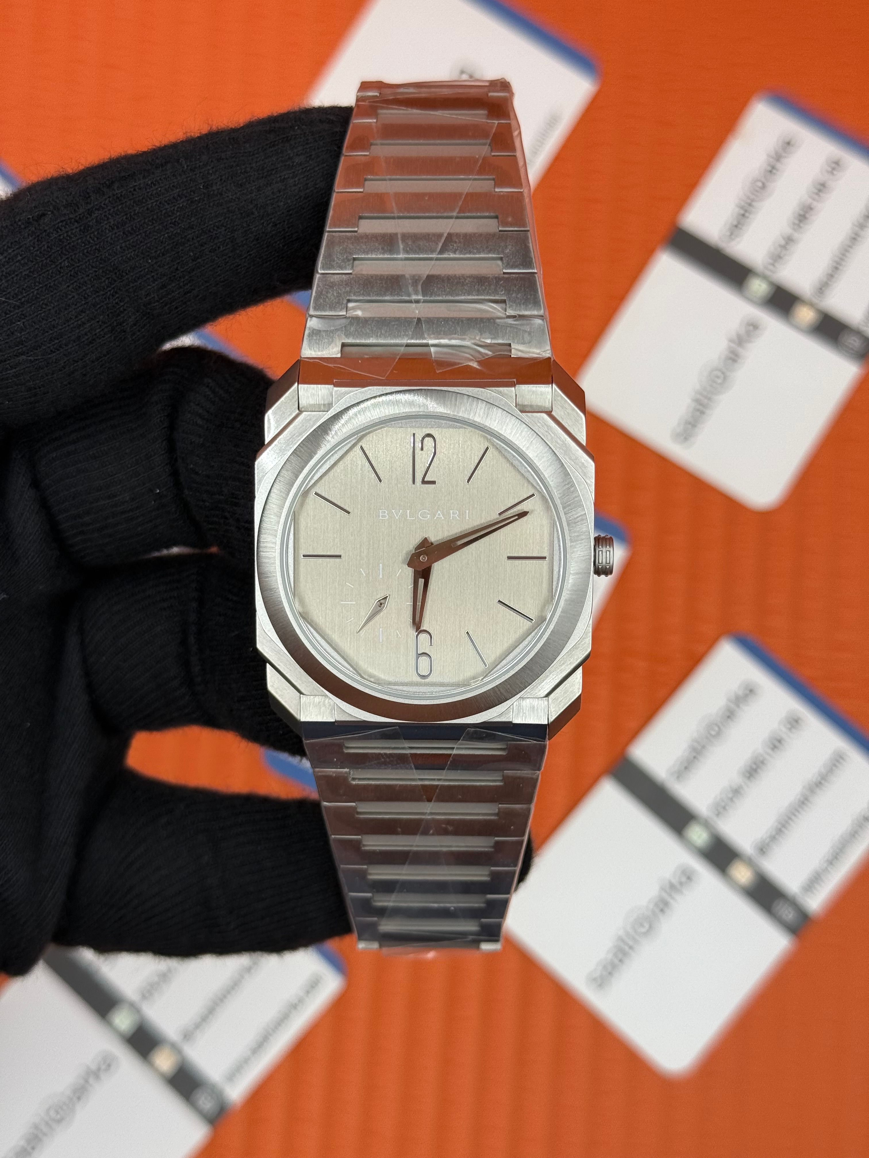 BVLGARİ OCTO MAT GRİ KADRAN