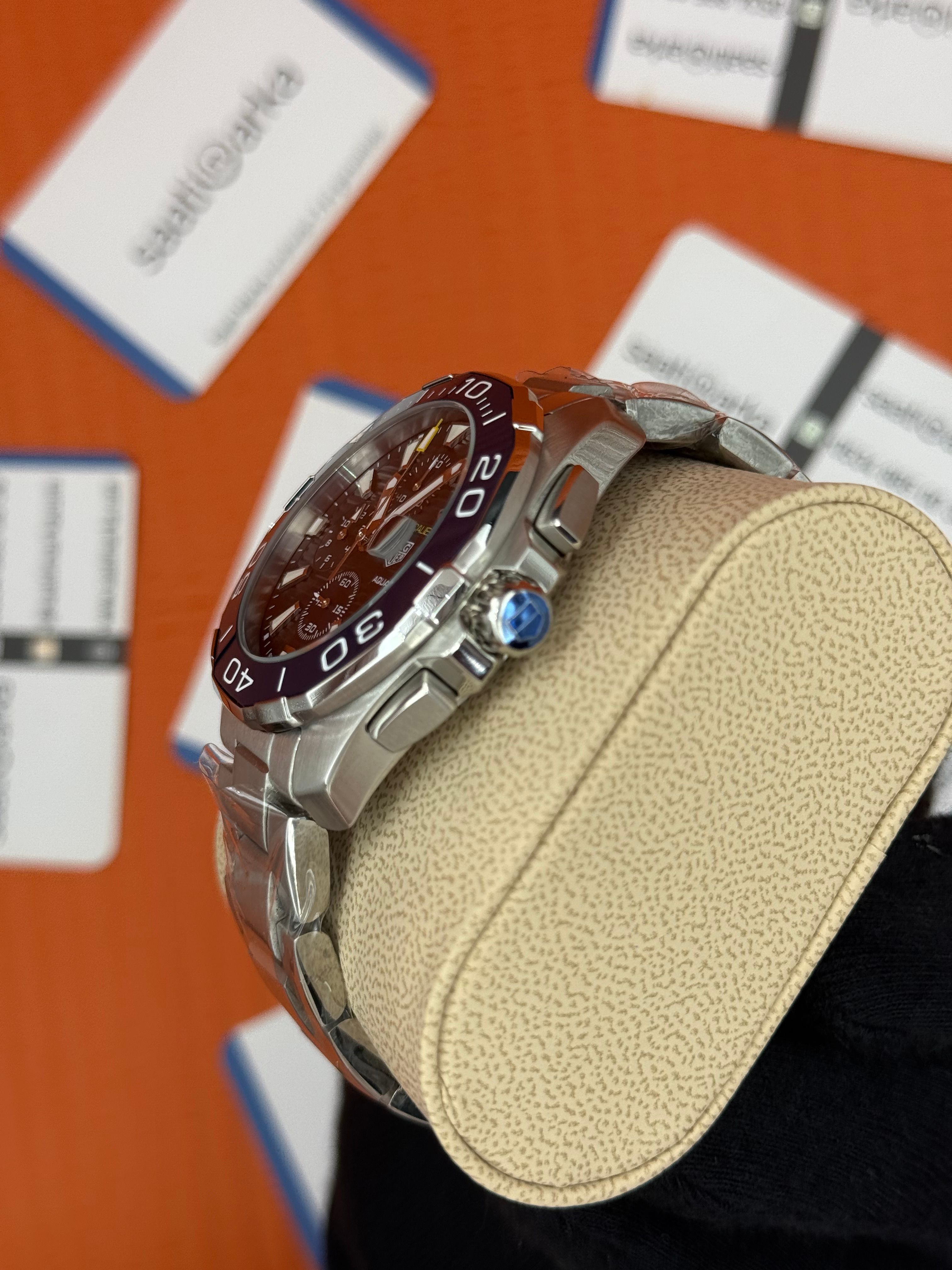 TAGHEUER GALİBRE 16 AQUARACER MAVİ KADRAN BEZEL 