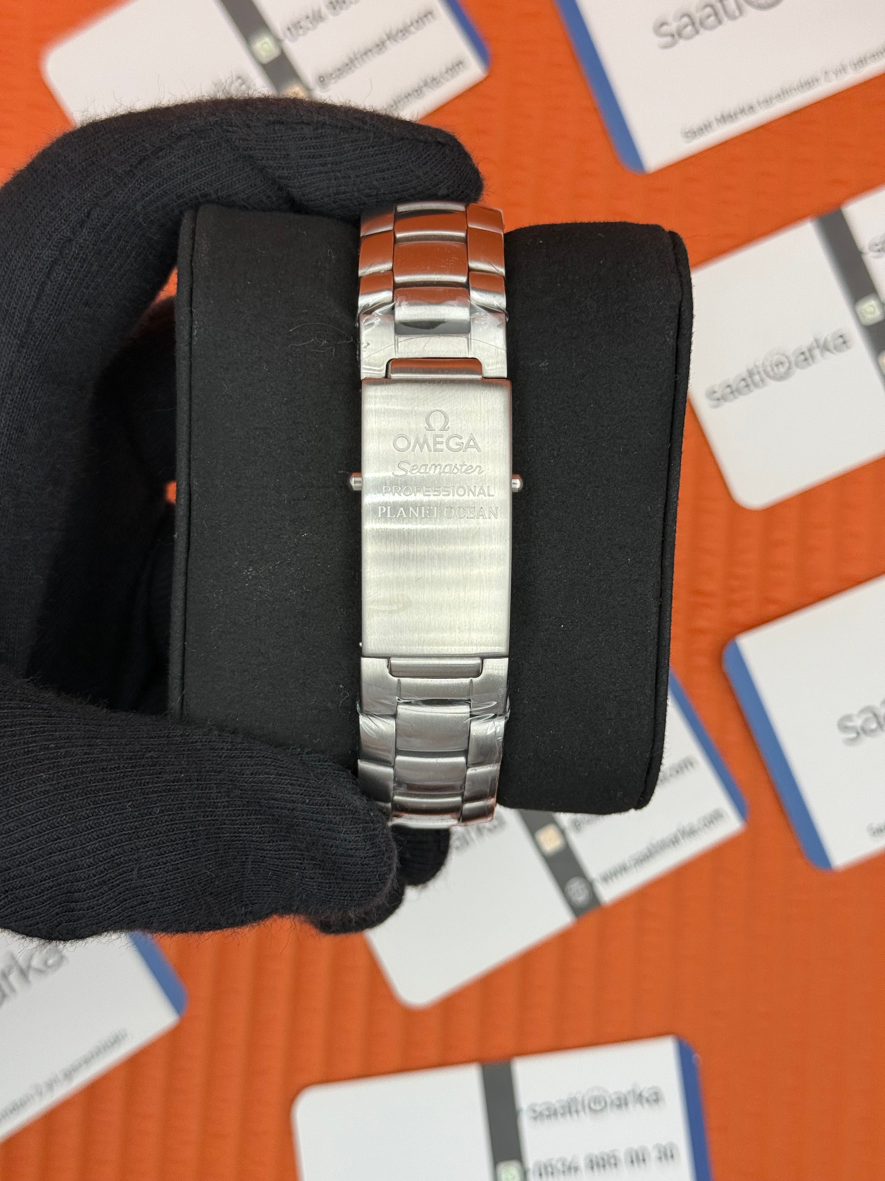 OMEGA SEMASTER CHRONOMETER 600M MAVİ KADRAN BEZEL SİLVER KASA KORDON 