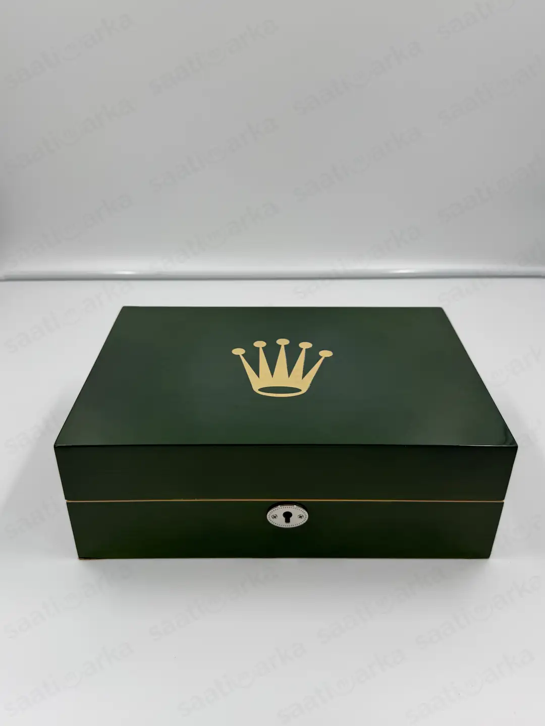 ROLEX PREMİUM 10'LU AHŞAP SAAT KOLEKSİYON VE SERGİLEME KUTUSU