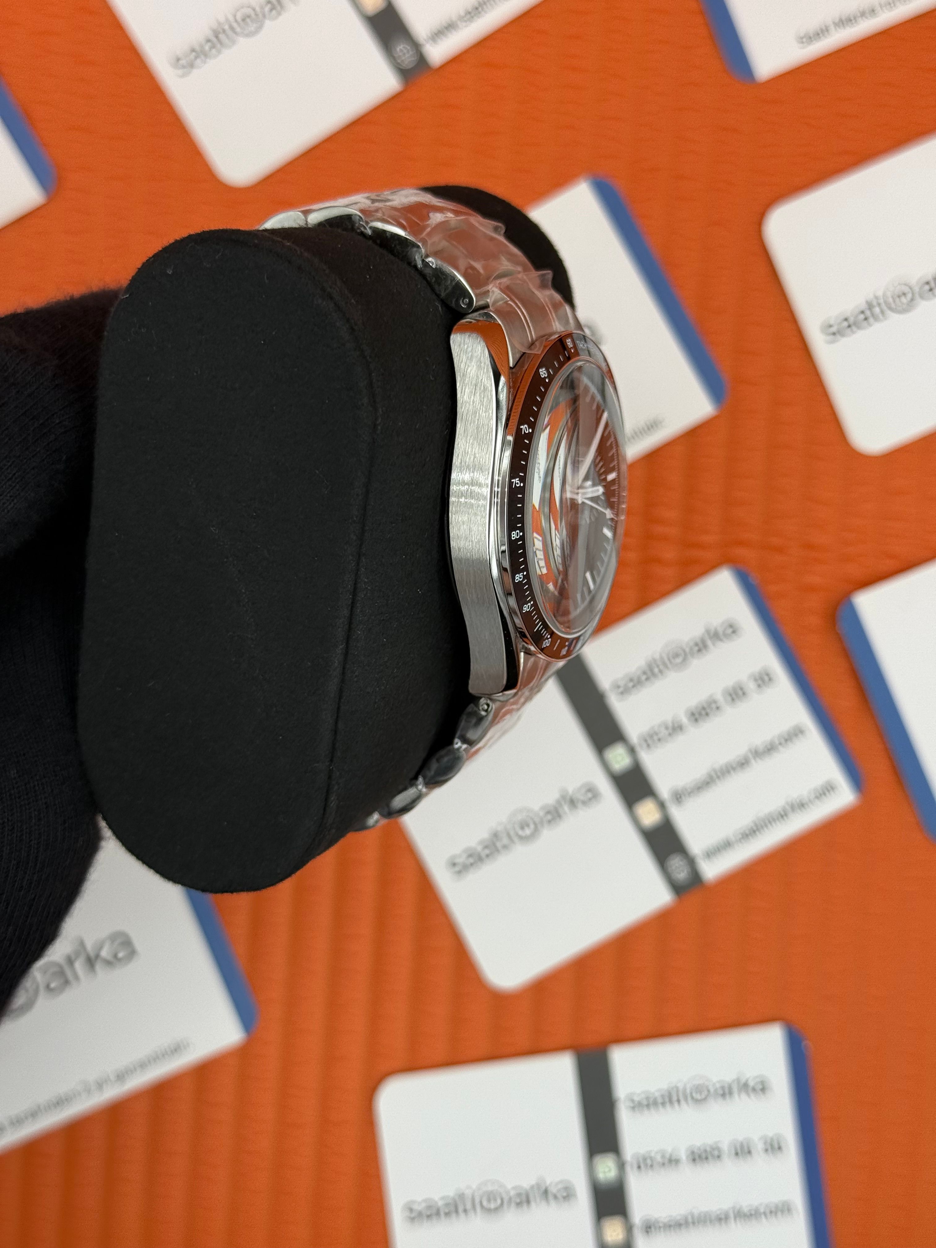 OMEGA SPEEDMASTER SİYAH KADRAN SİLVER KADRAN KORDON 