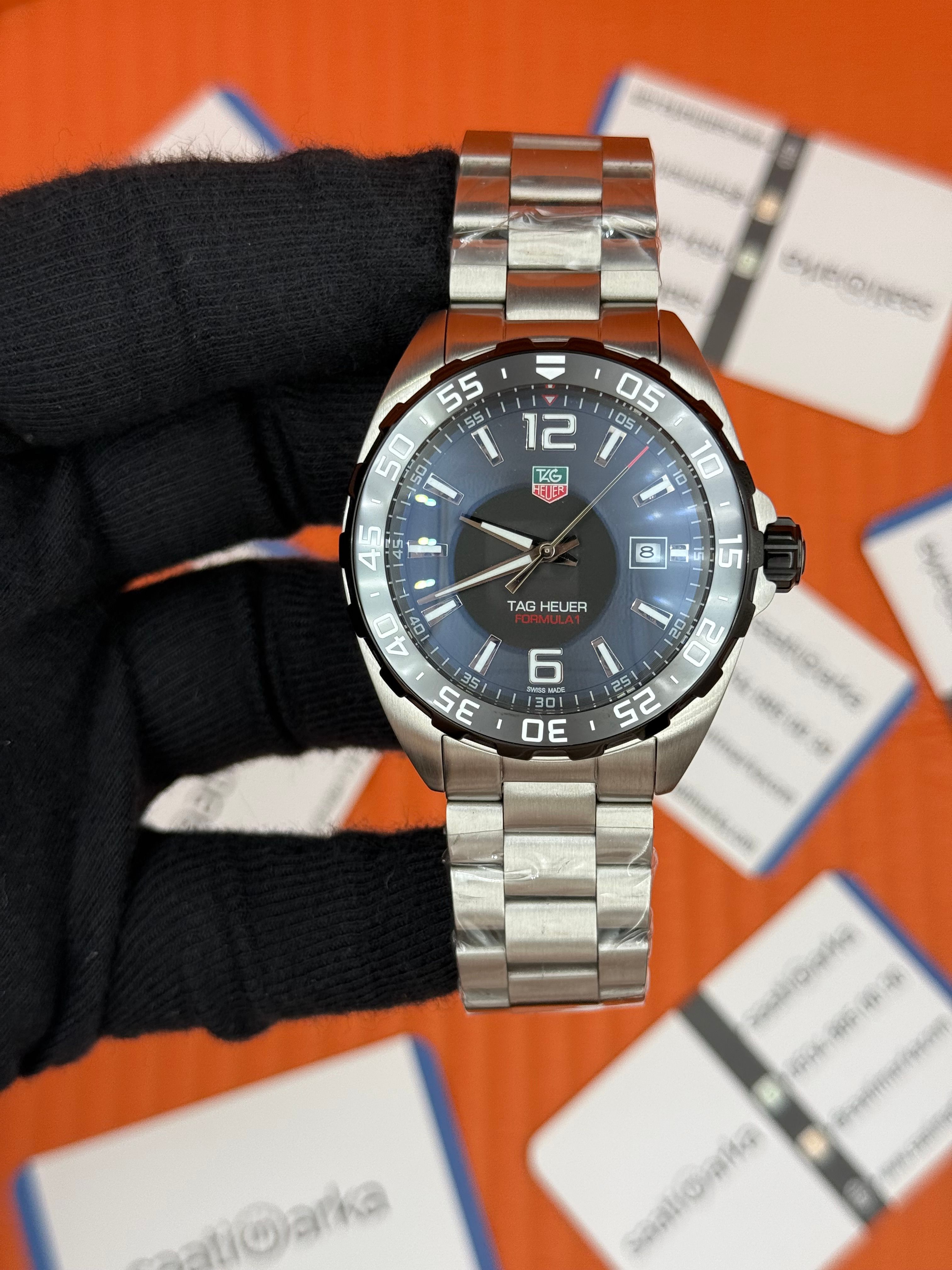 TAGHEUER FORMULA GALİBRE 5 SİYAH KADRAN SİYAH BEZEL 