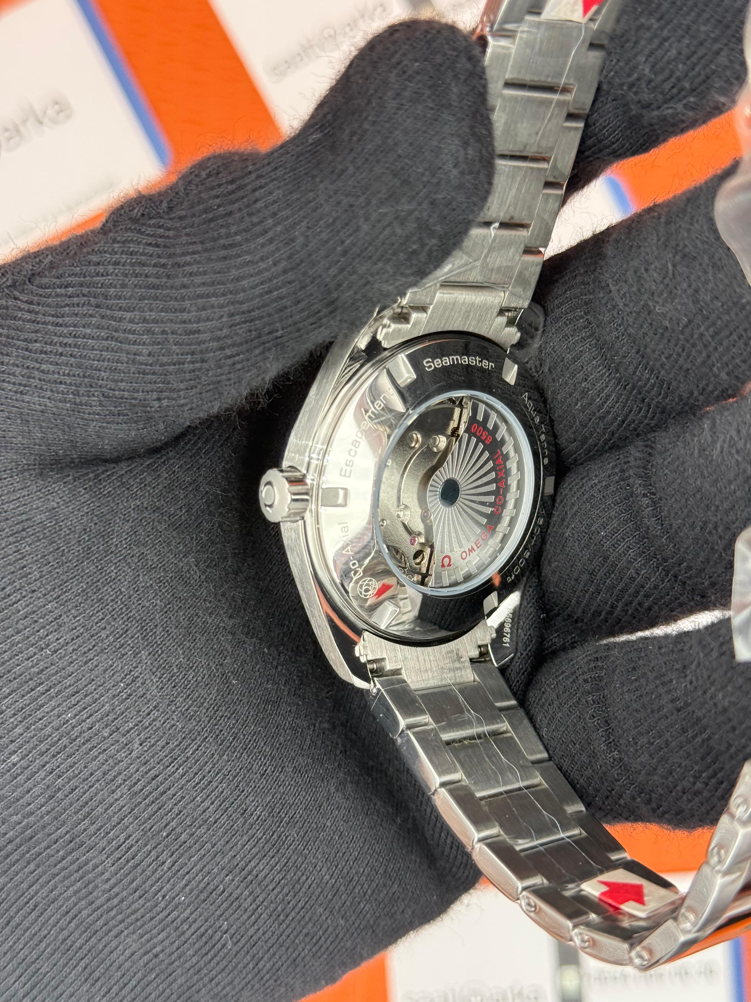 OMEGA SEAMASTER AQUA TERRA HAKİ KADRAN ÇELİK KORDON KASA 